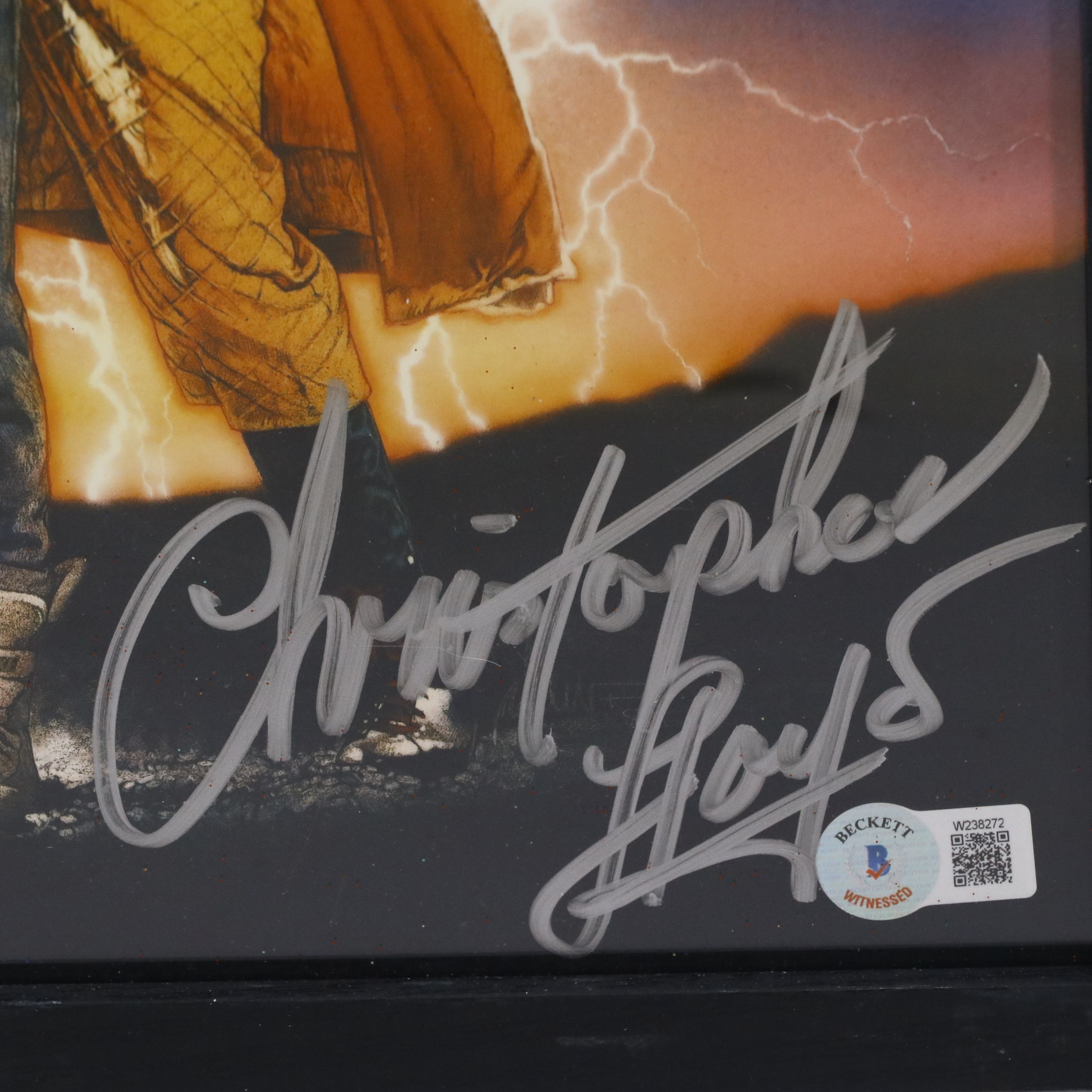 Christopher Lloyd and Michael J. Fox Signed Photo Print, Beckett