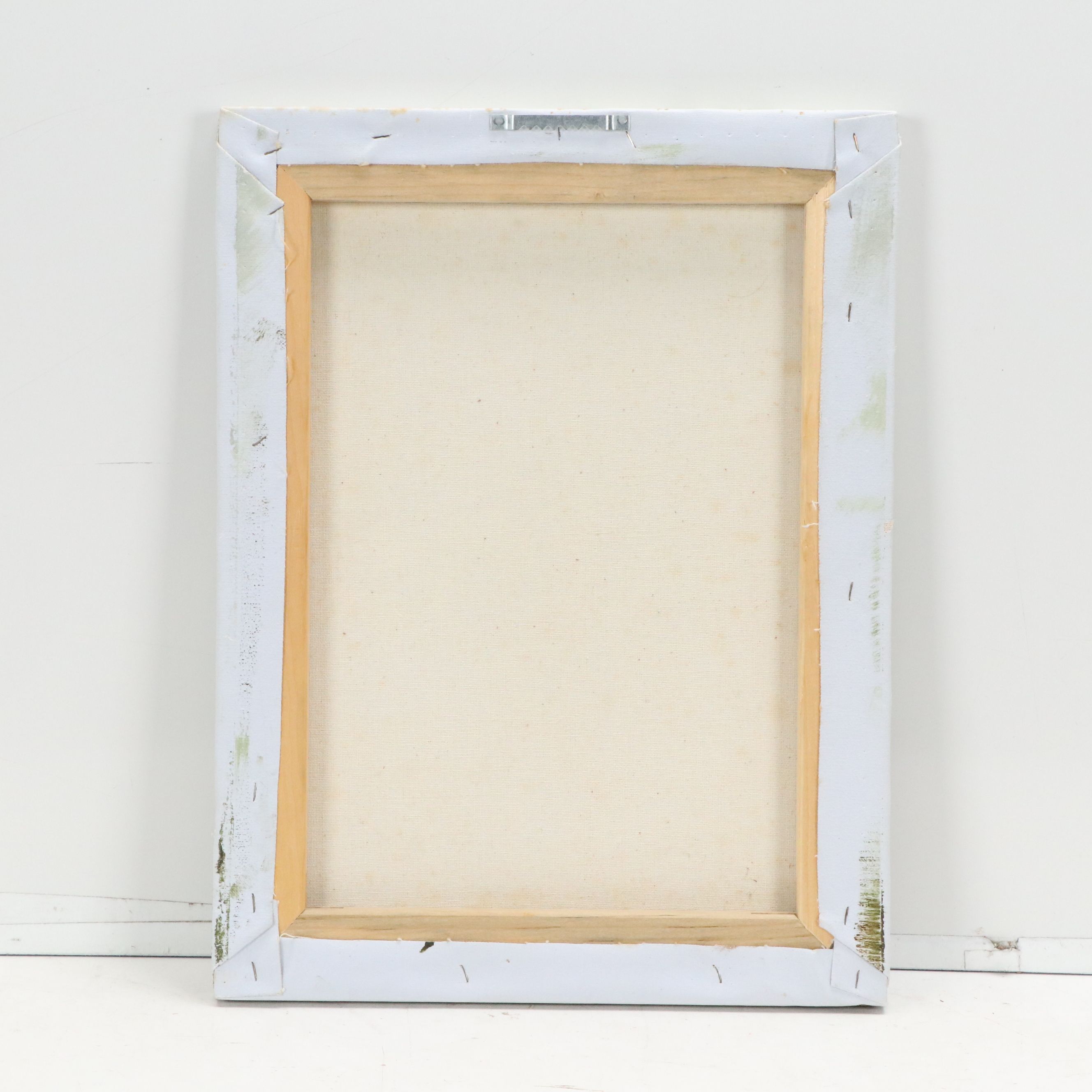 Oil Painting of Heron in Water, Late 20th to 21st Century