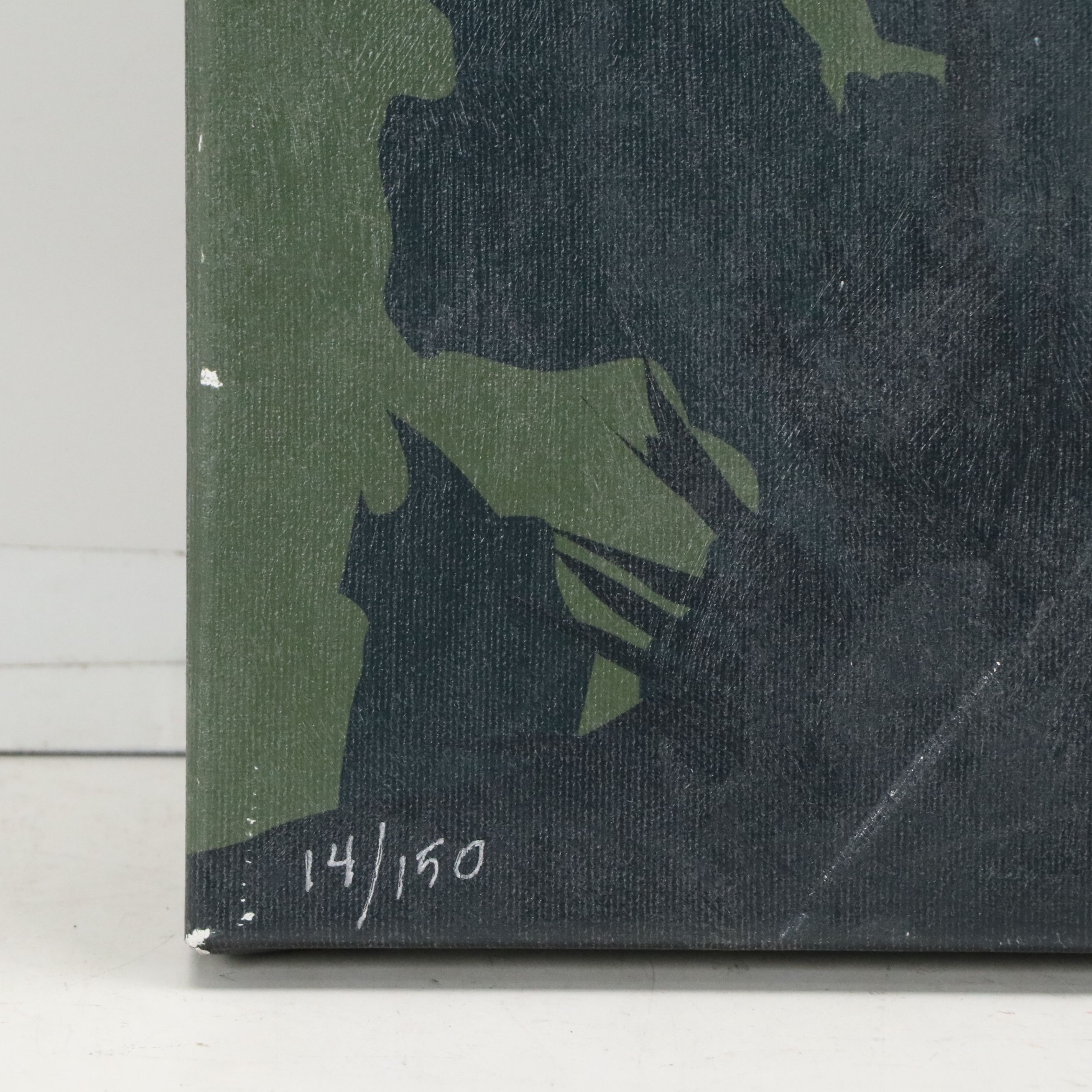 Embellished Giclée on Canvas "Bixby Bridge, Big Sur, 1932," 21st Century