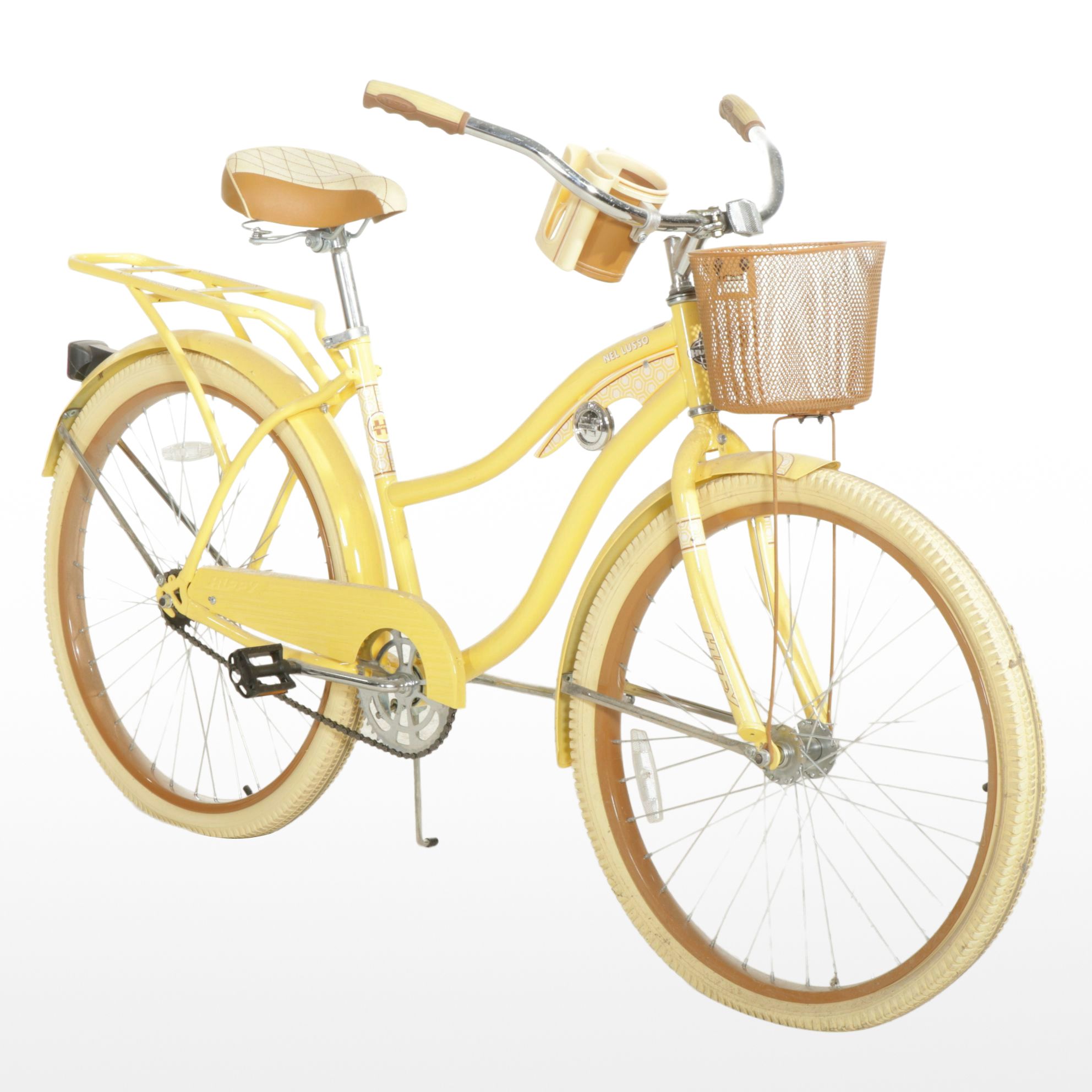 Huffy "Nel Lusso" Yellow Classic Cruiser 26" Women's Bicycle