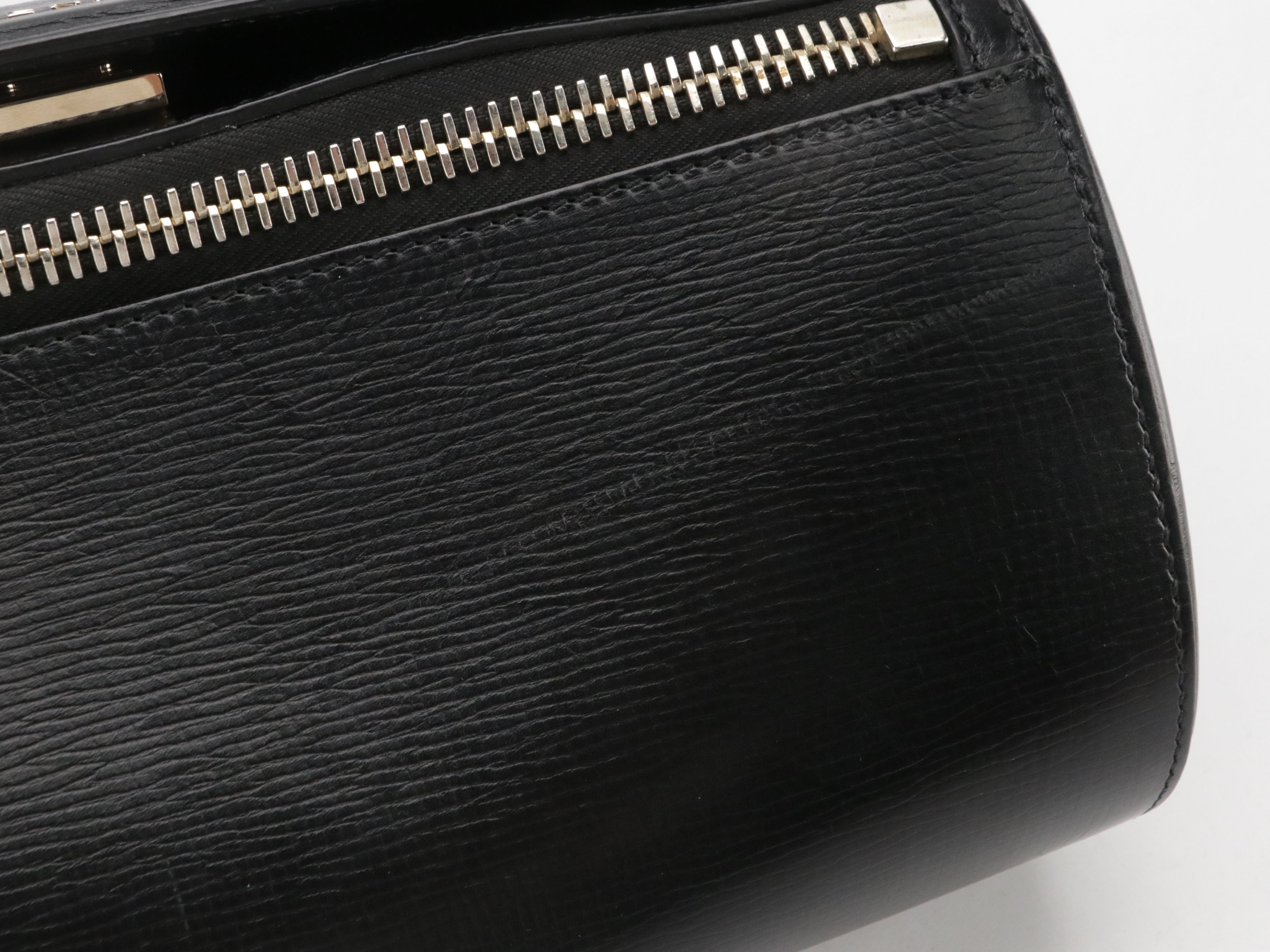 Givenchy Large Pandora Box Bag in Black Grained Leather