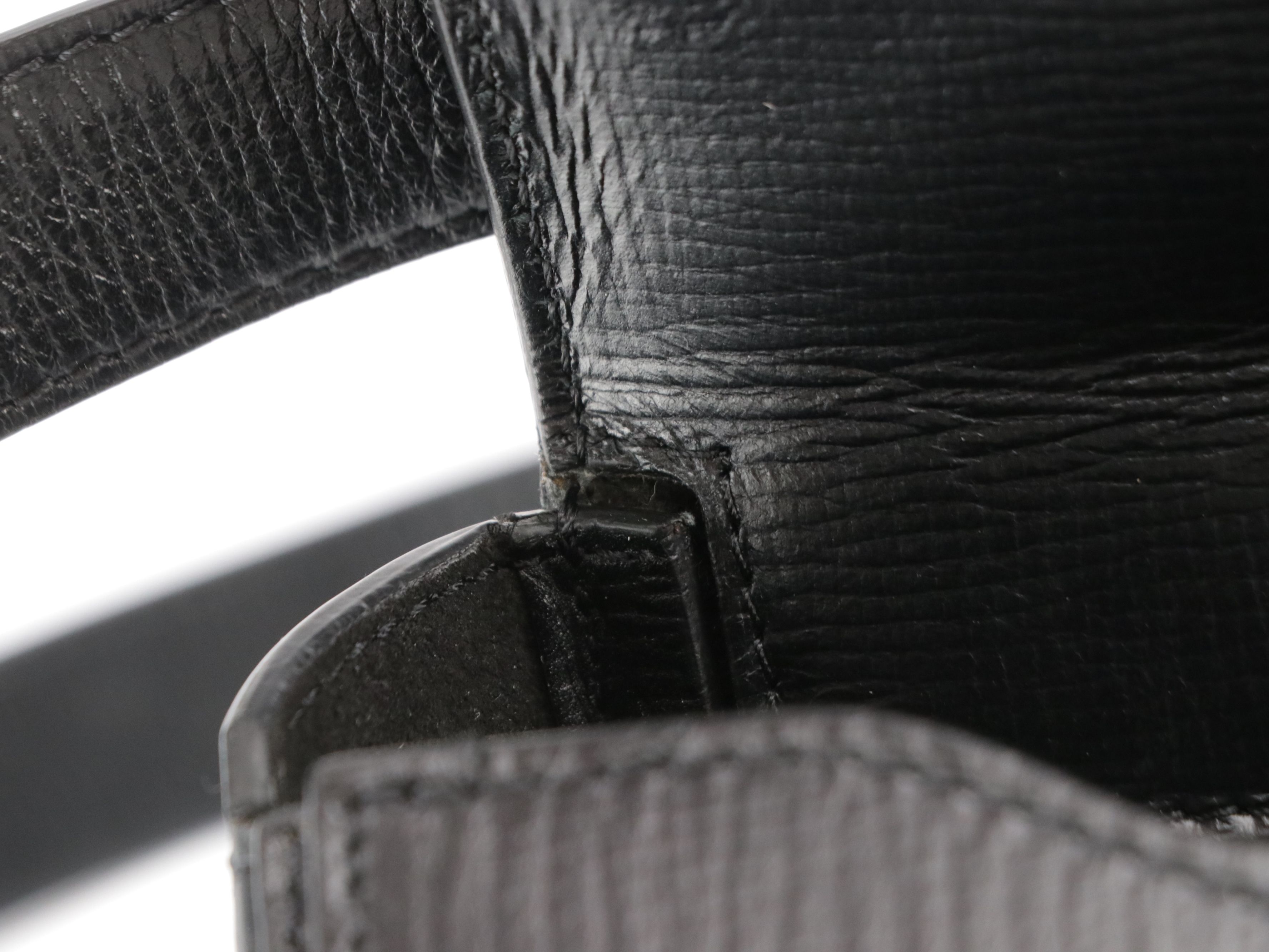 Givenchy Large Pandora Box Bag in Black Grained Leather