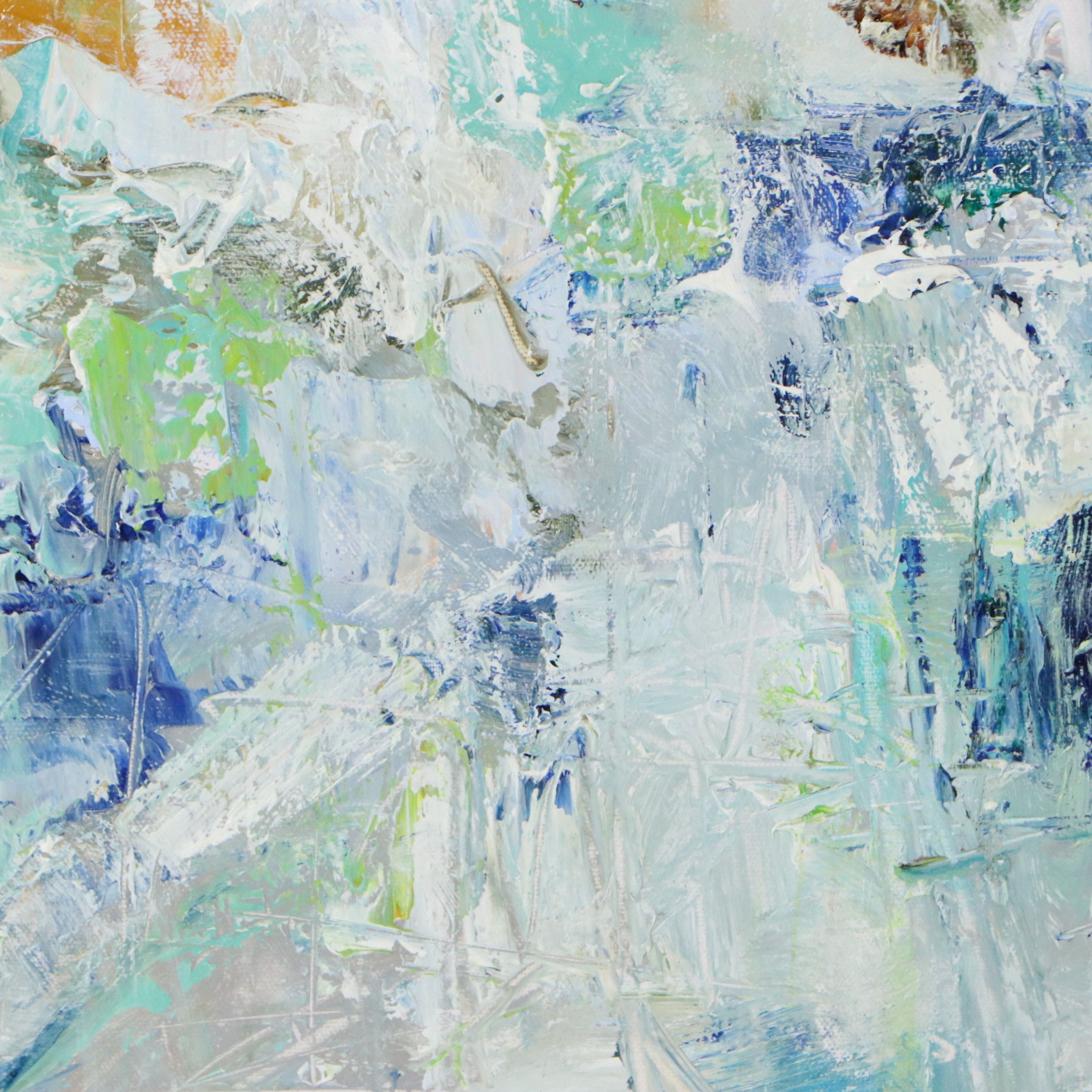 Unstretched Oil Painting "Sympathy," Circa 2026