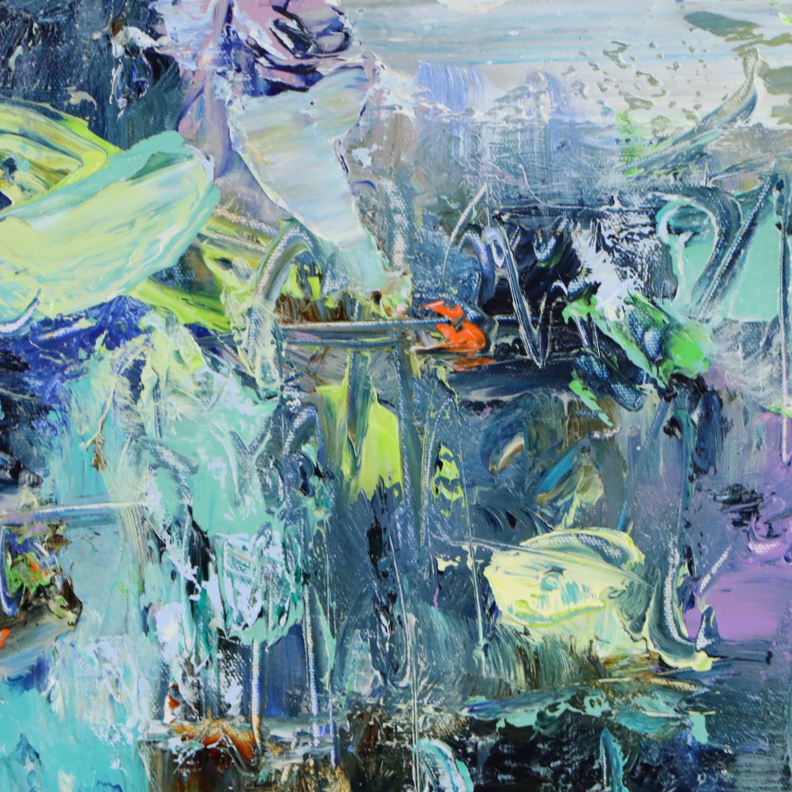 Unstretched Oil Painting "Sympathy," Circa 2026