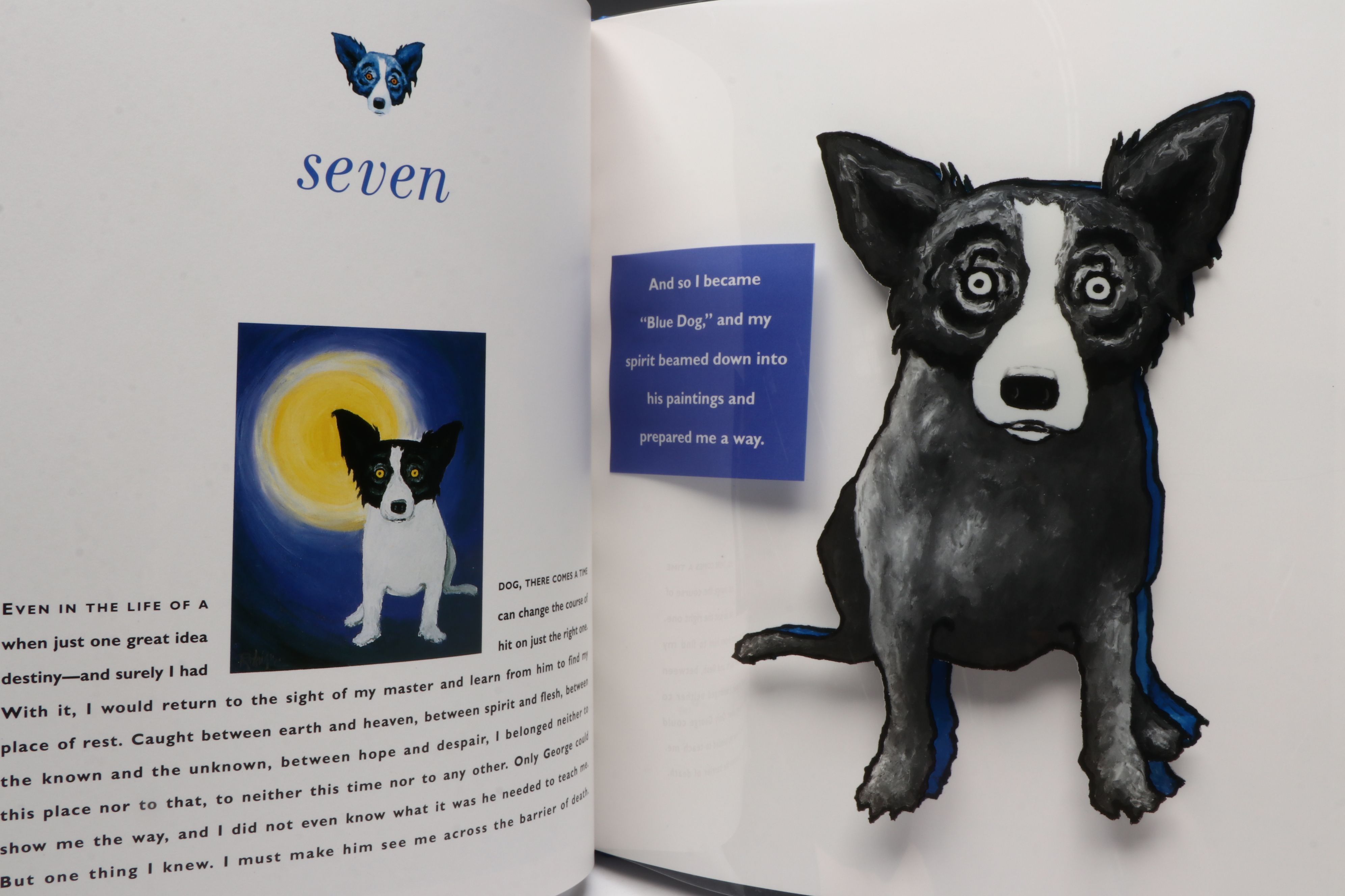 First Printing "Blue Dog" by George Rodrigue and Lawrence S. Freundlich, 1994