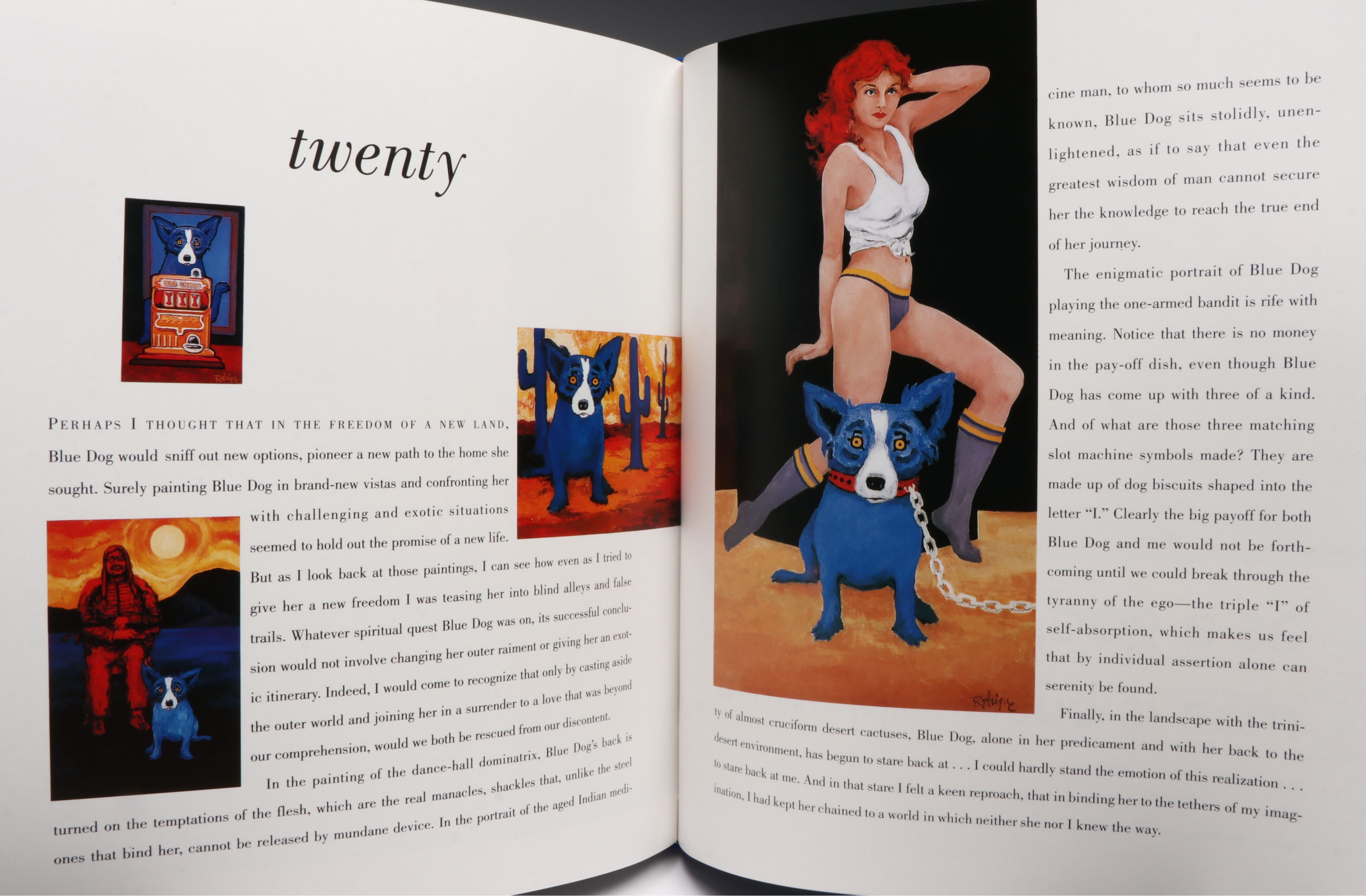 First Printing "Blue Dog" by George Rodrigue and Lawrence S. Freundlich, 1994