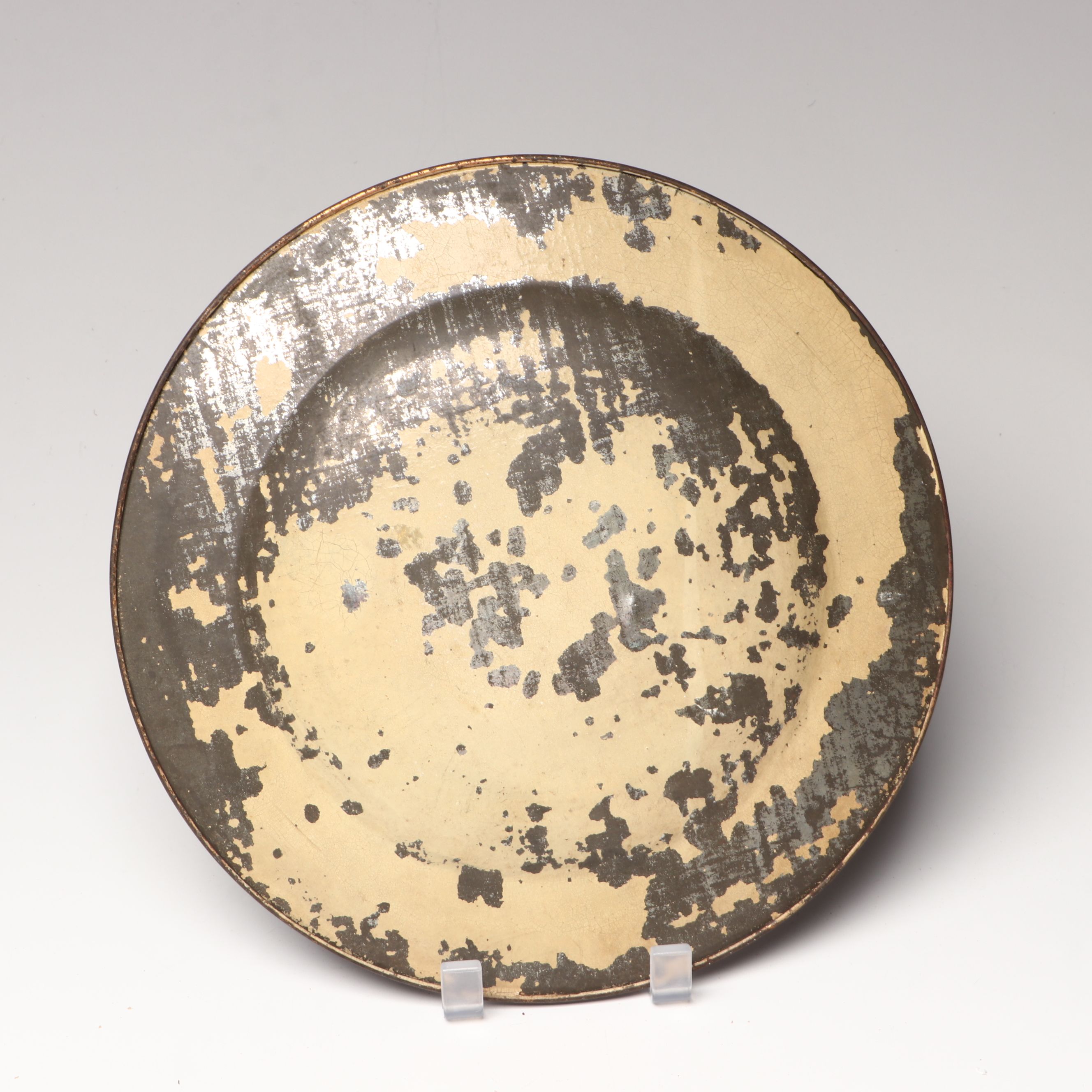 "The Works of Edgar Allan Poe" with Other Leather Bound Books and Toleware Trays