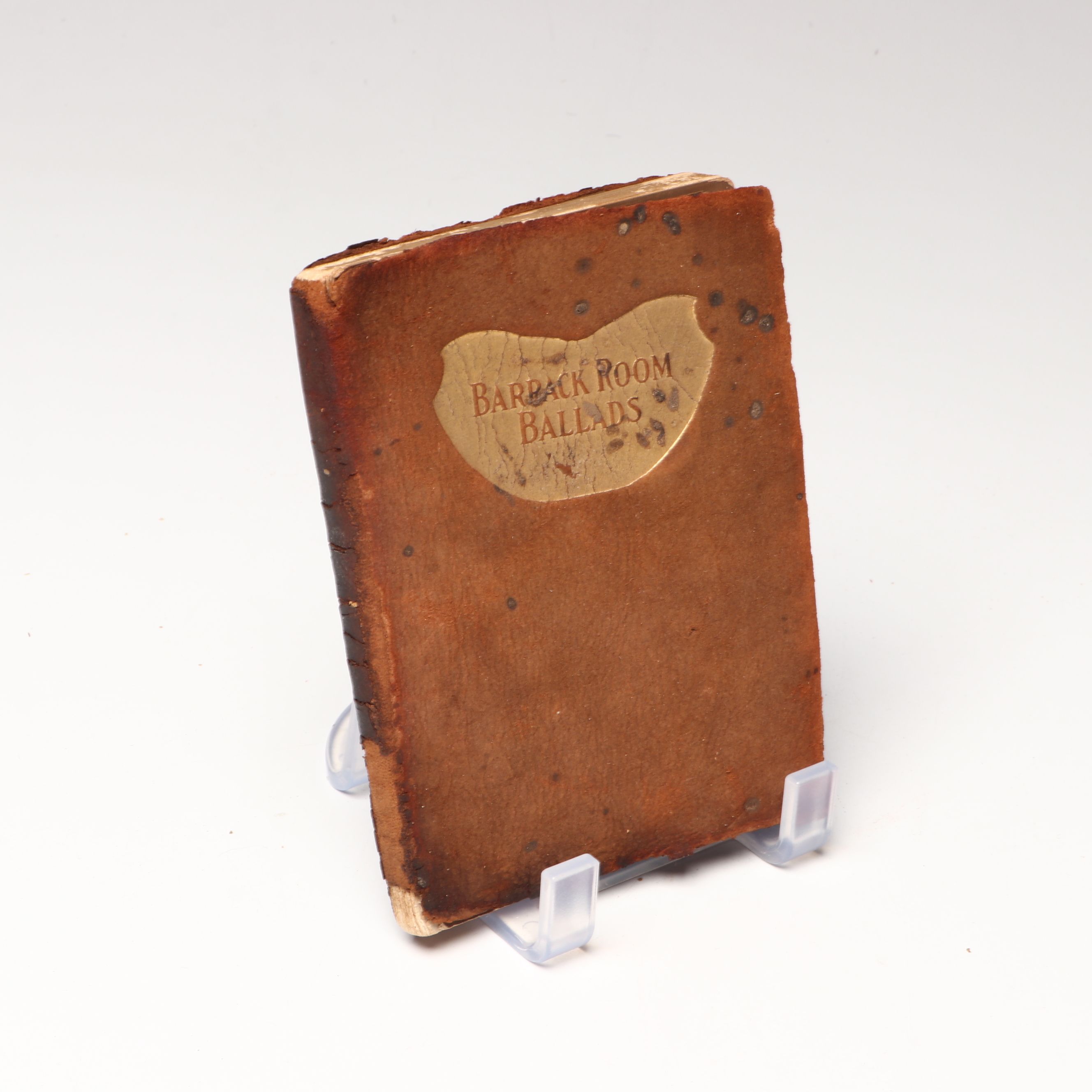 "The Works of Edgar Allan Poe" with Other Leather Bound Books and Toleware Trays