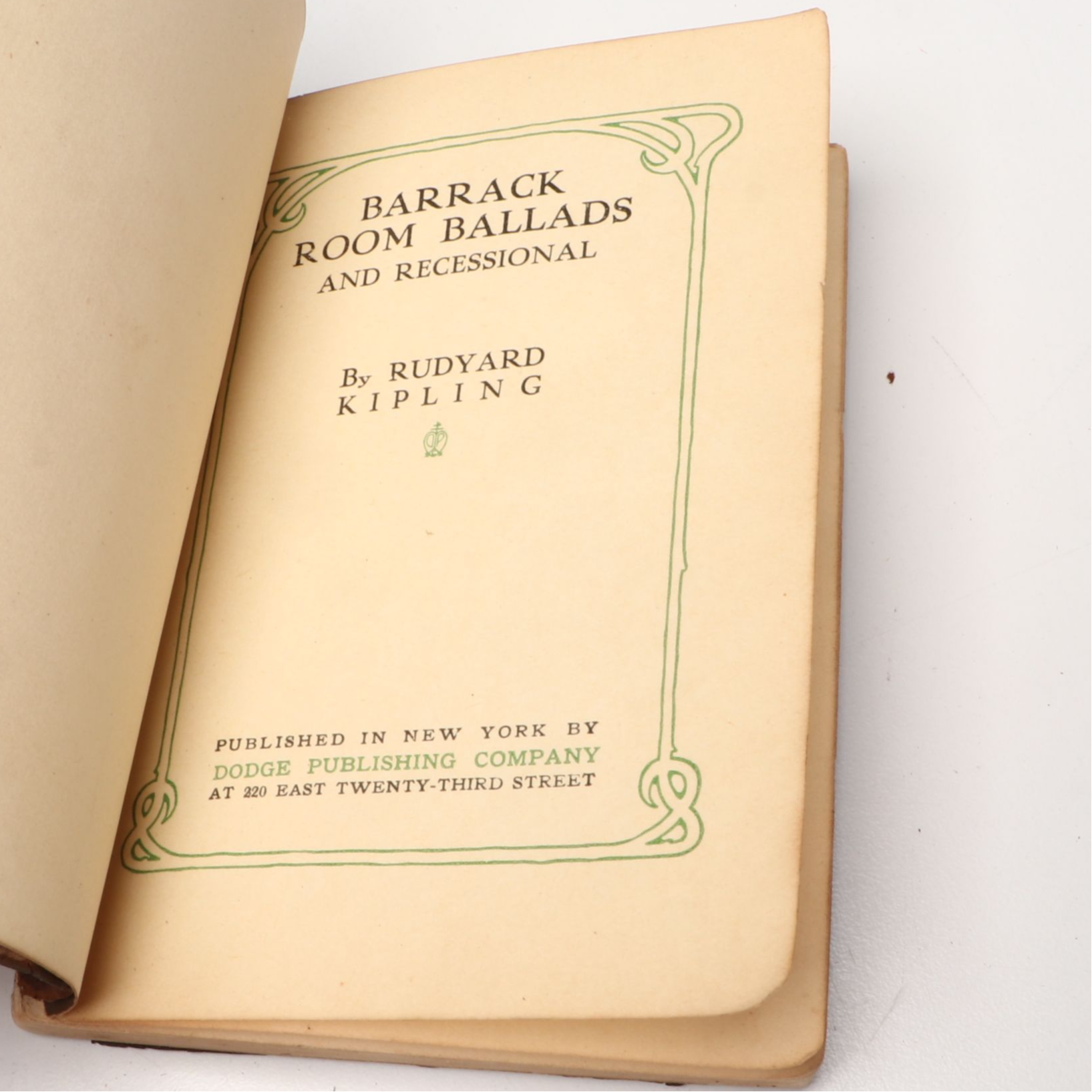 "The Works of Edgar Allan Poe" with Other Leather Bound Books and Toleware Trays