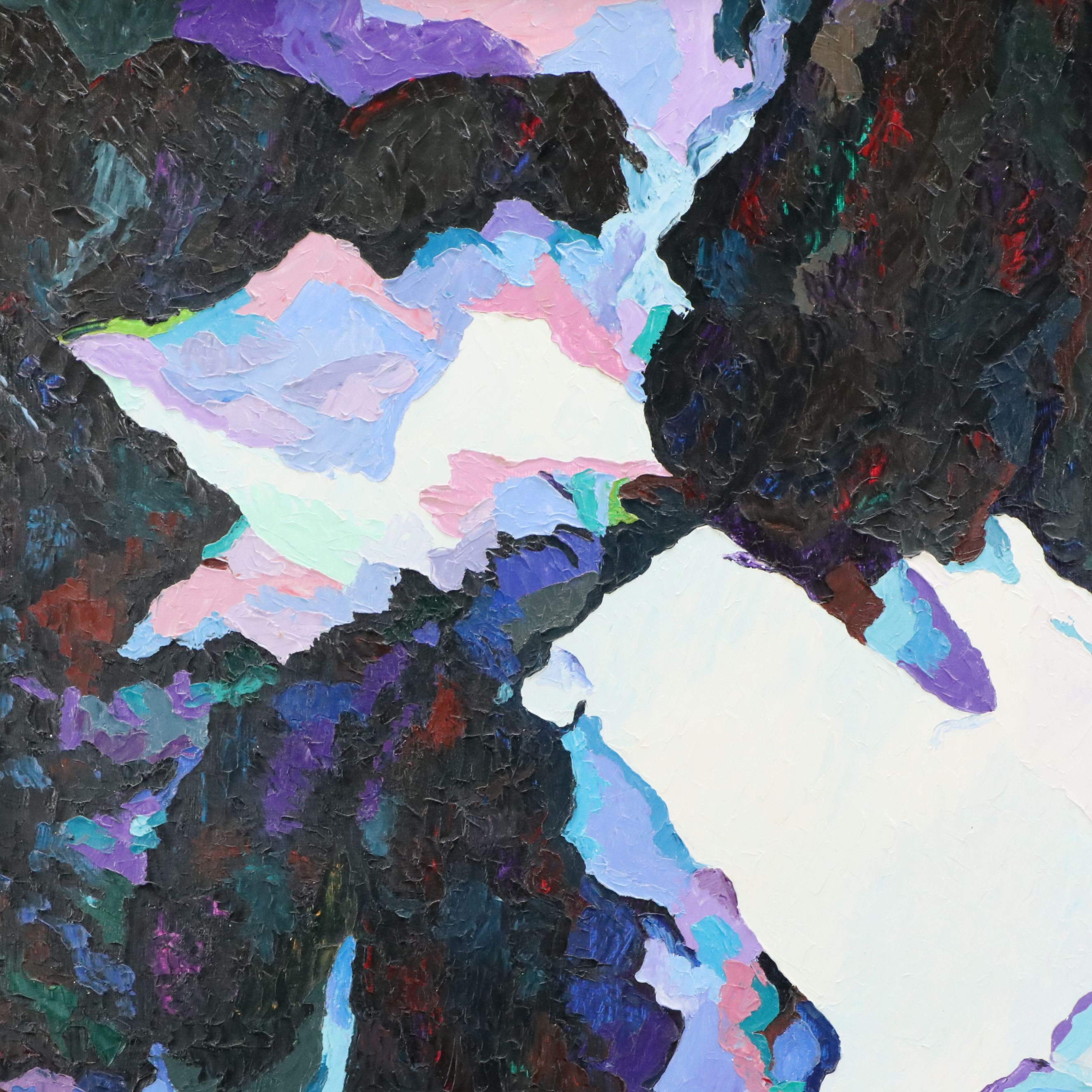 Rosemarie Bloch Acrylic Painting "Toccata VIII," 1988