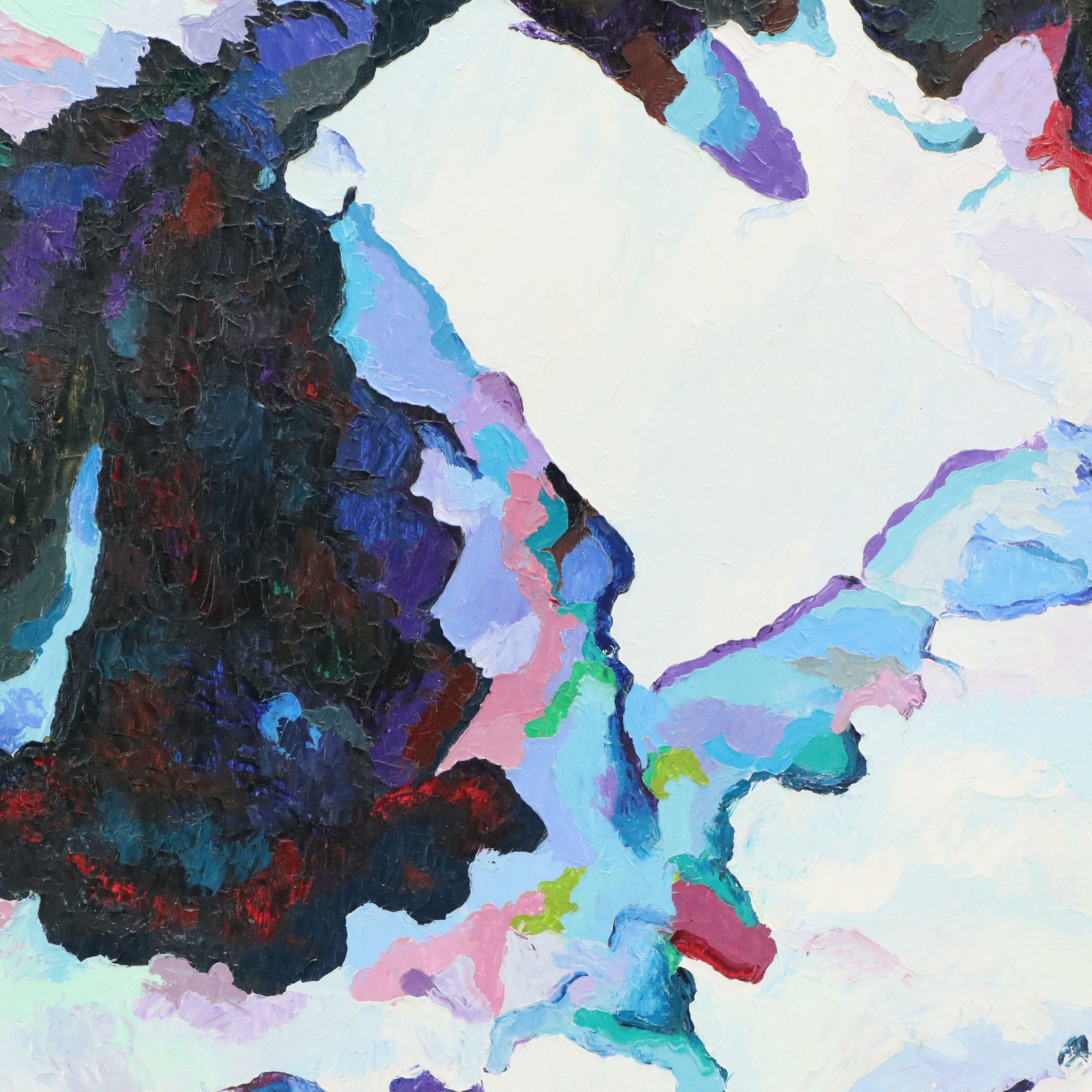 Rosemarie Bloch Acrylic Painting "Toccata VIII," 1988