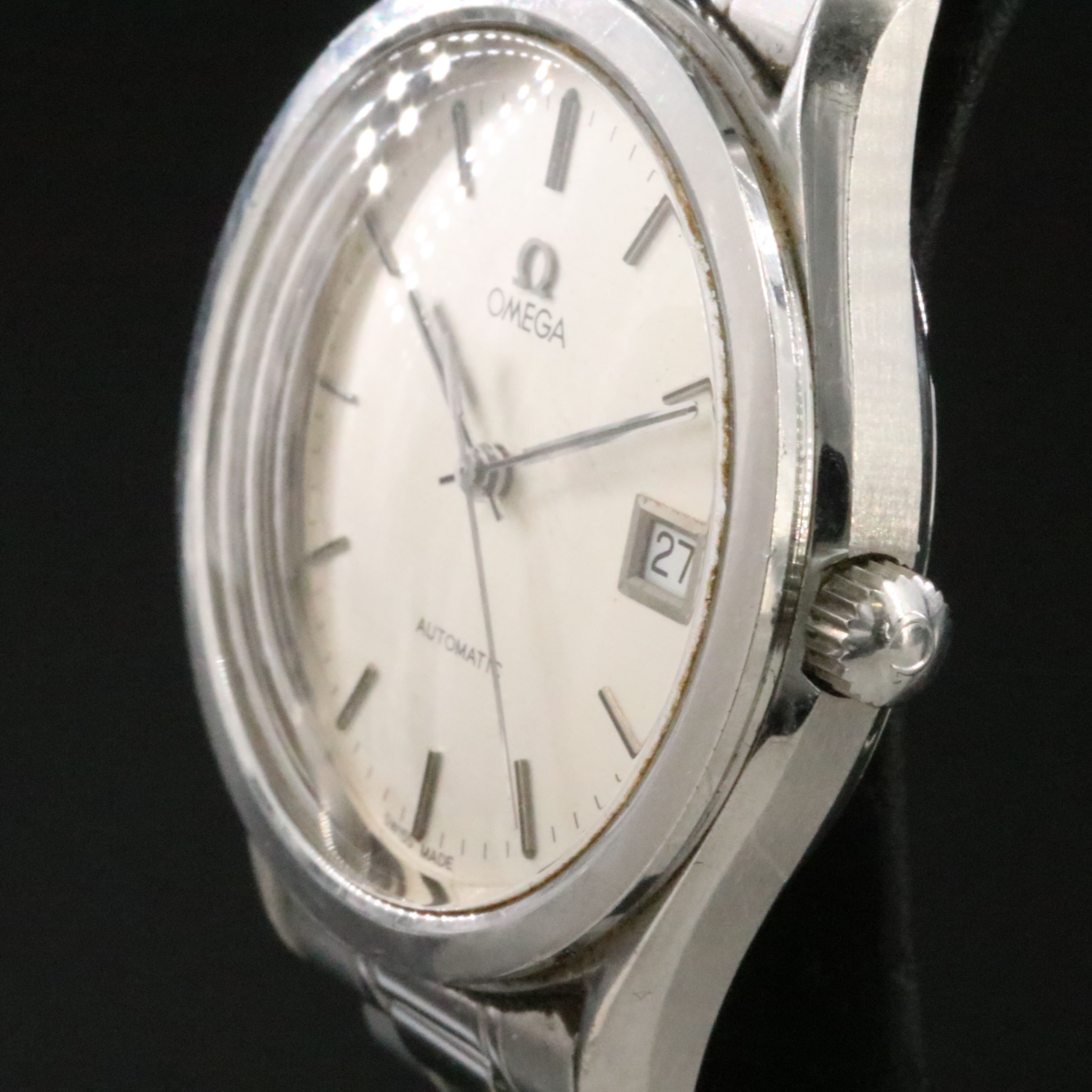 1993 Omega Maison Fondee En 1848 Model 166.0298 Automatic Date Watch