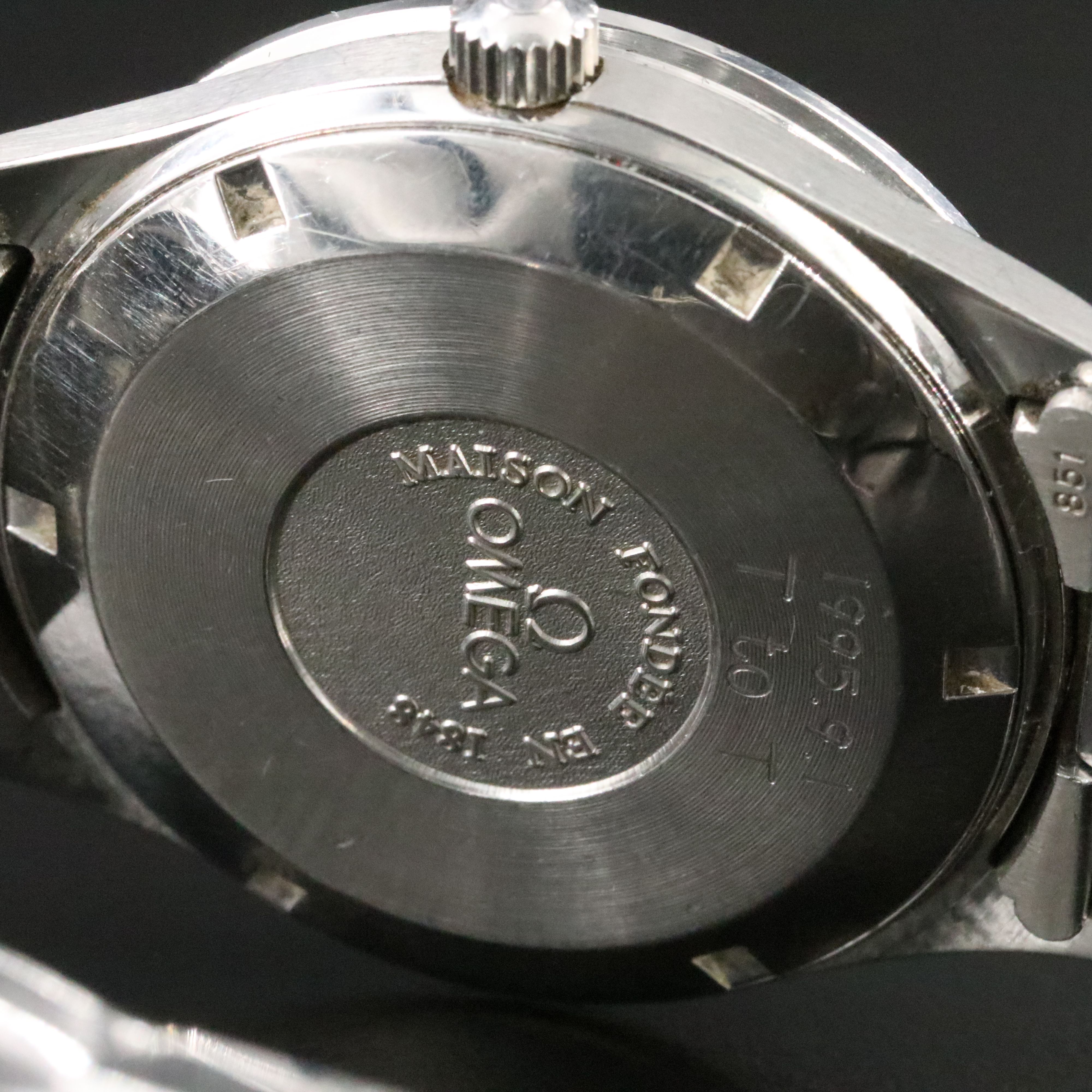 1993 Omega Maison Fondee En 1848 Model 166.0298 Automatic Date Watch