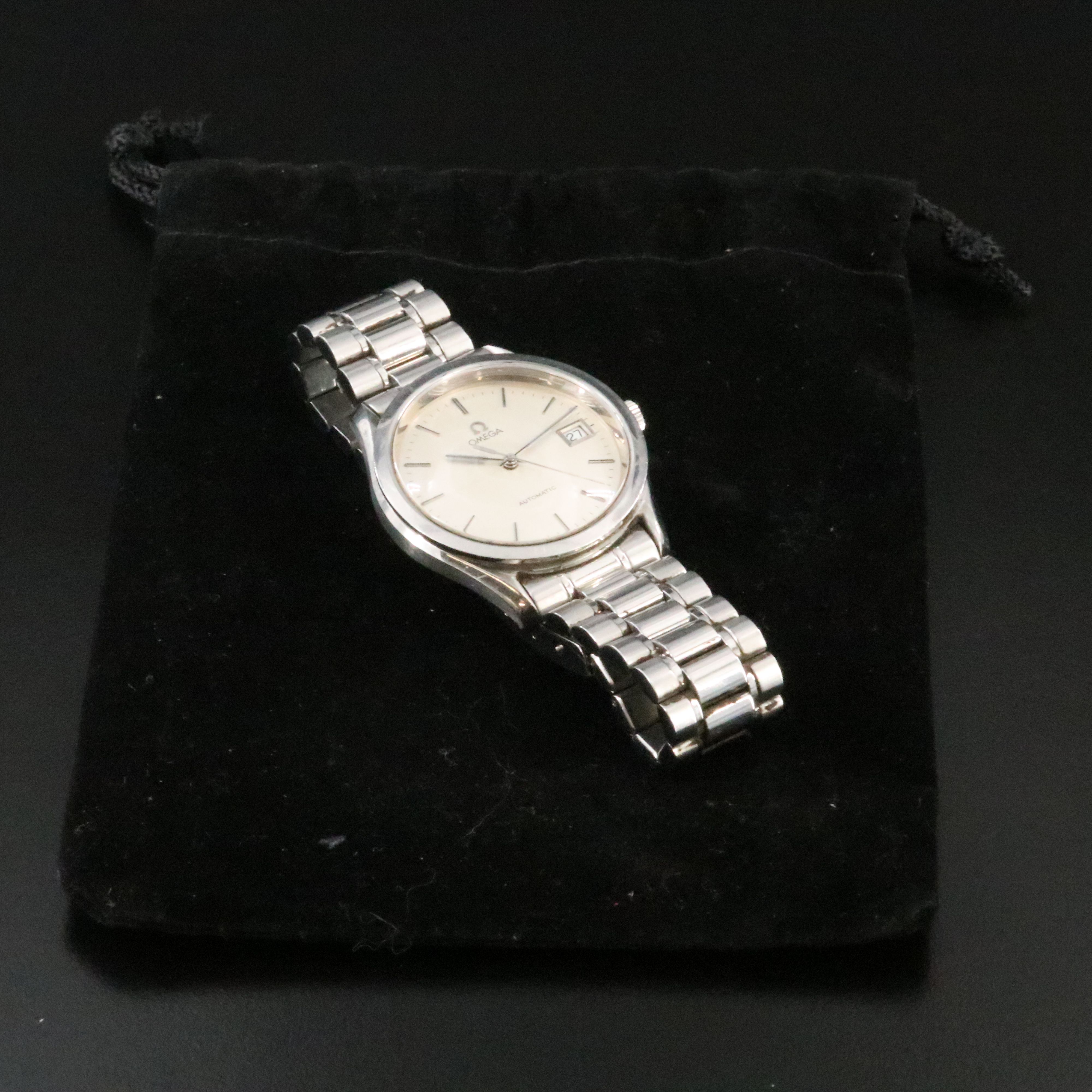1993 Omega Maison Fondee En 1848 Model 166.0298 Automatic Date Watch