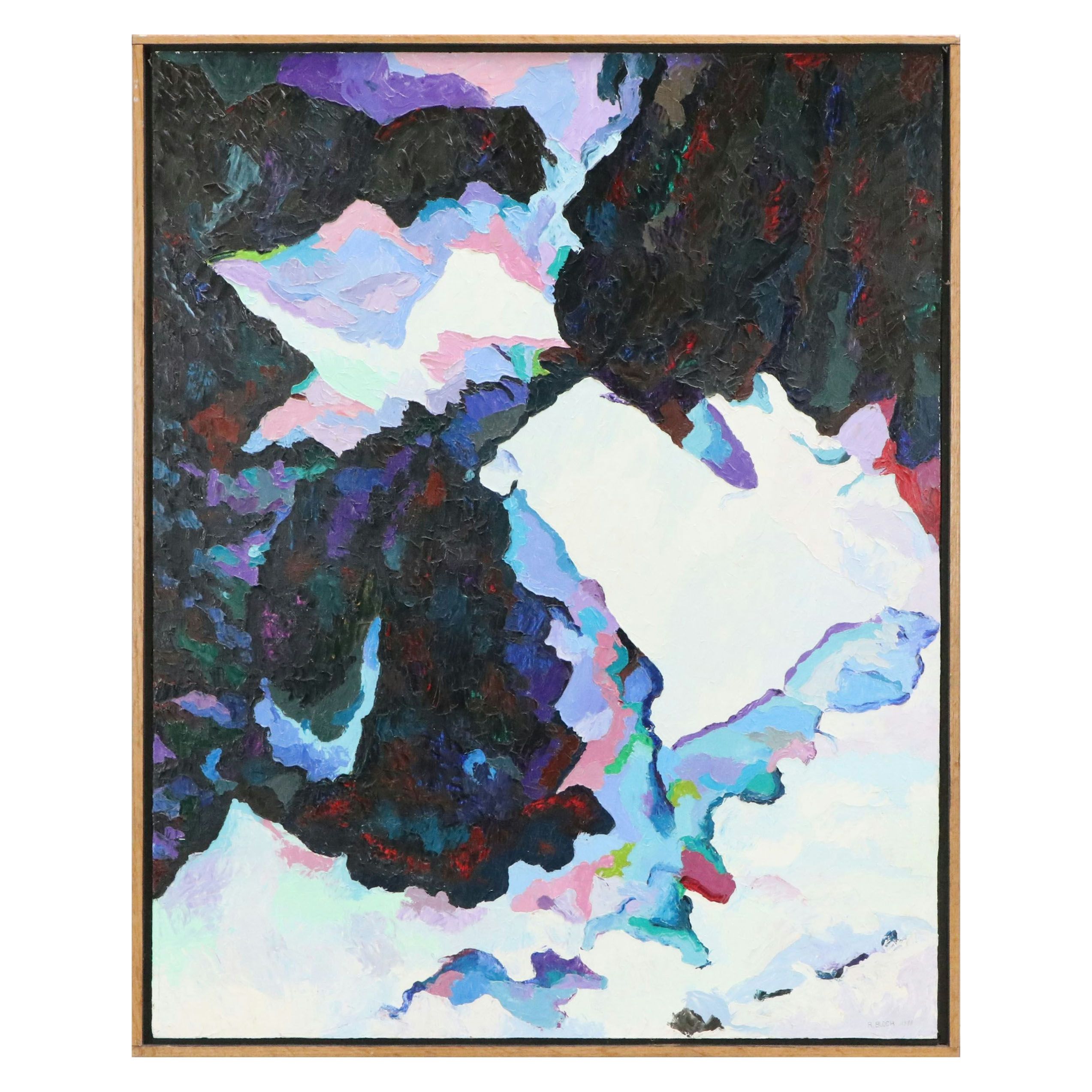 Rosemarie Bloch Acrylic Painting "Toccata VIII," 1988