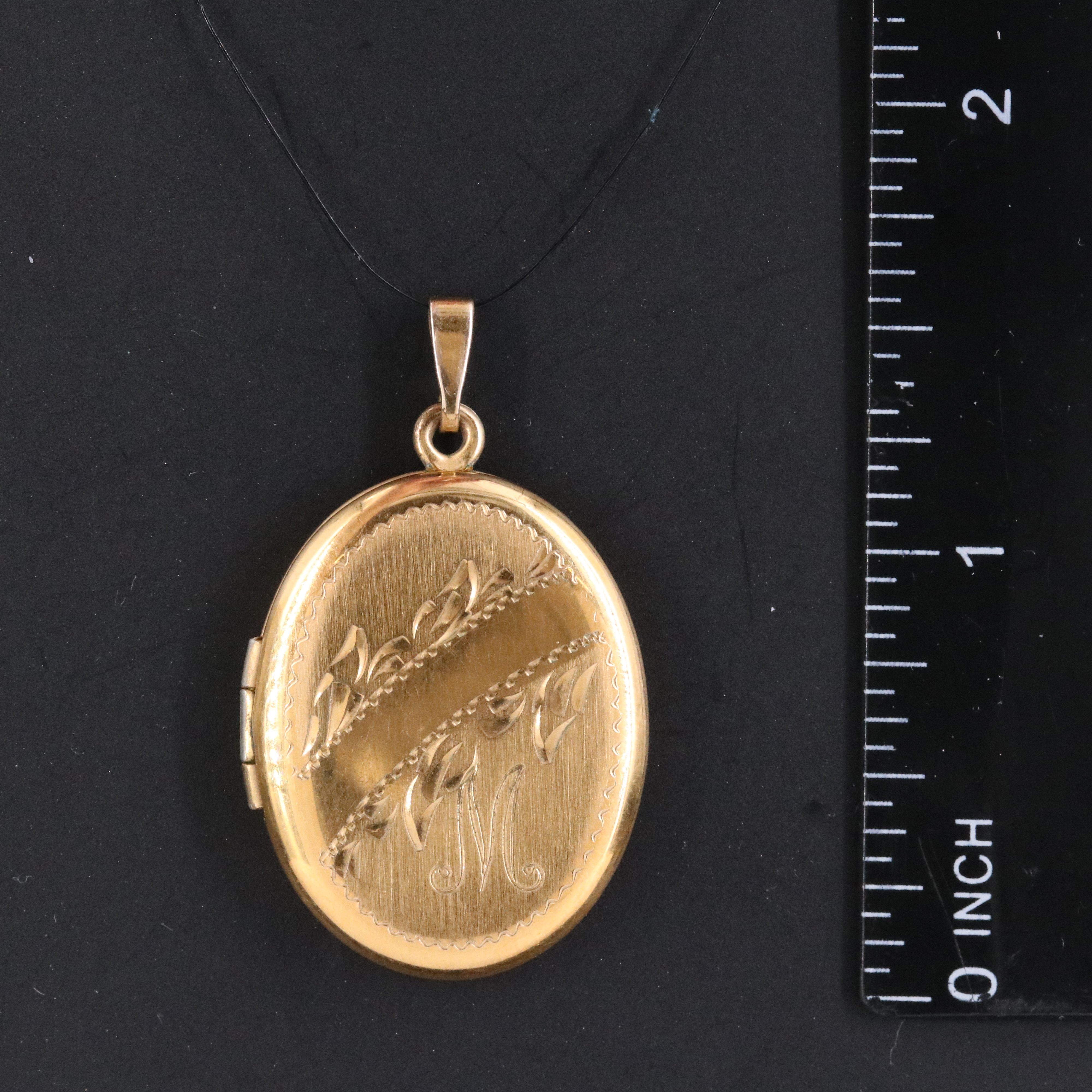 Vintage Gold-Filled Locket