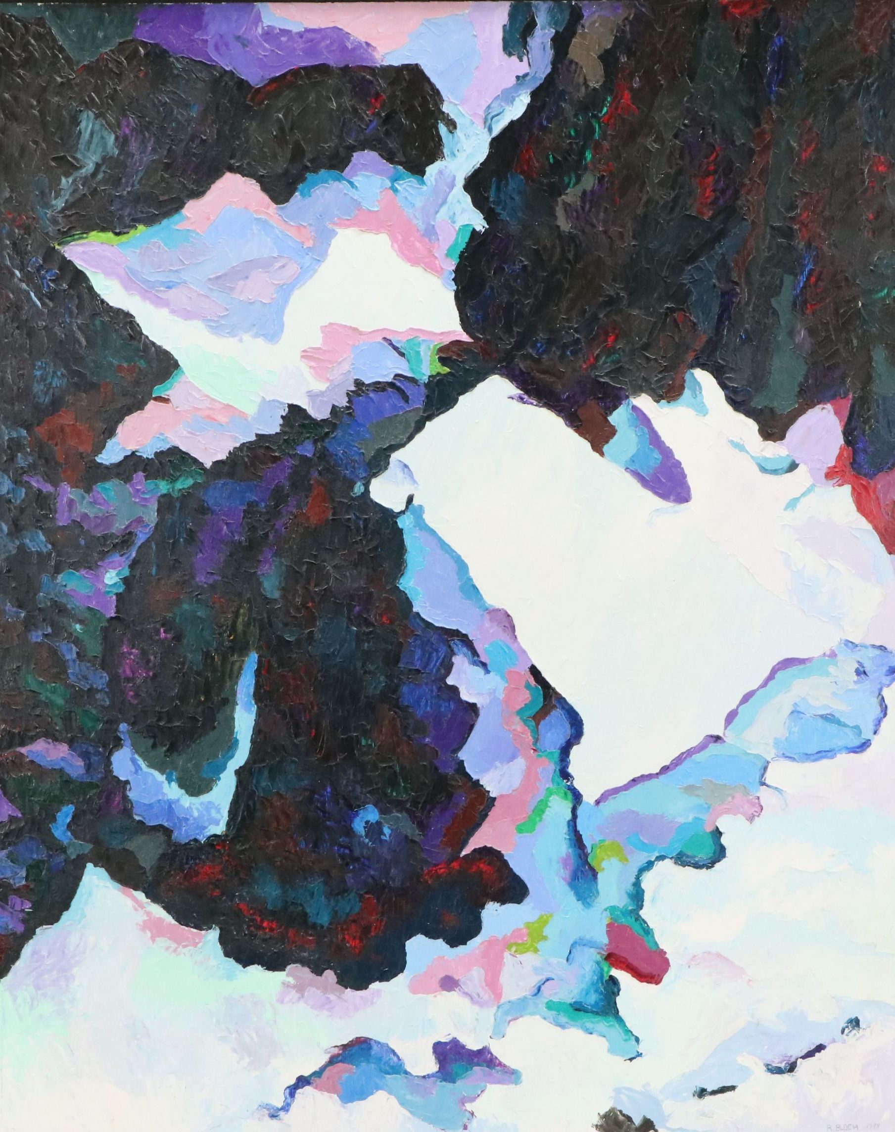 Rosemarie Bloch Acrylic Painting "Toccata VIII," 1988