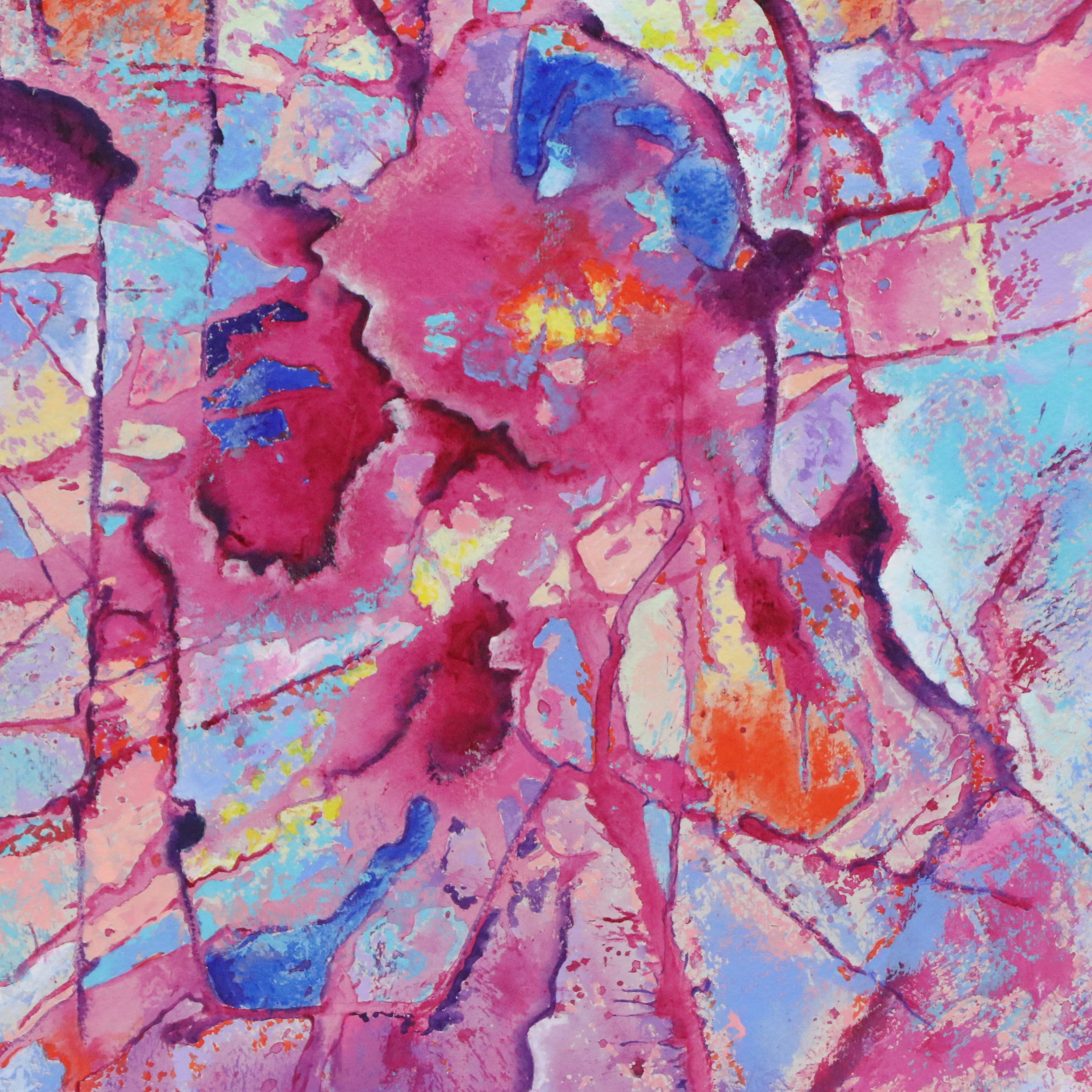 Rosemarie Bloch Acrylic Painting "Capriccio XVI," 1993