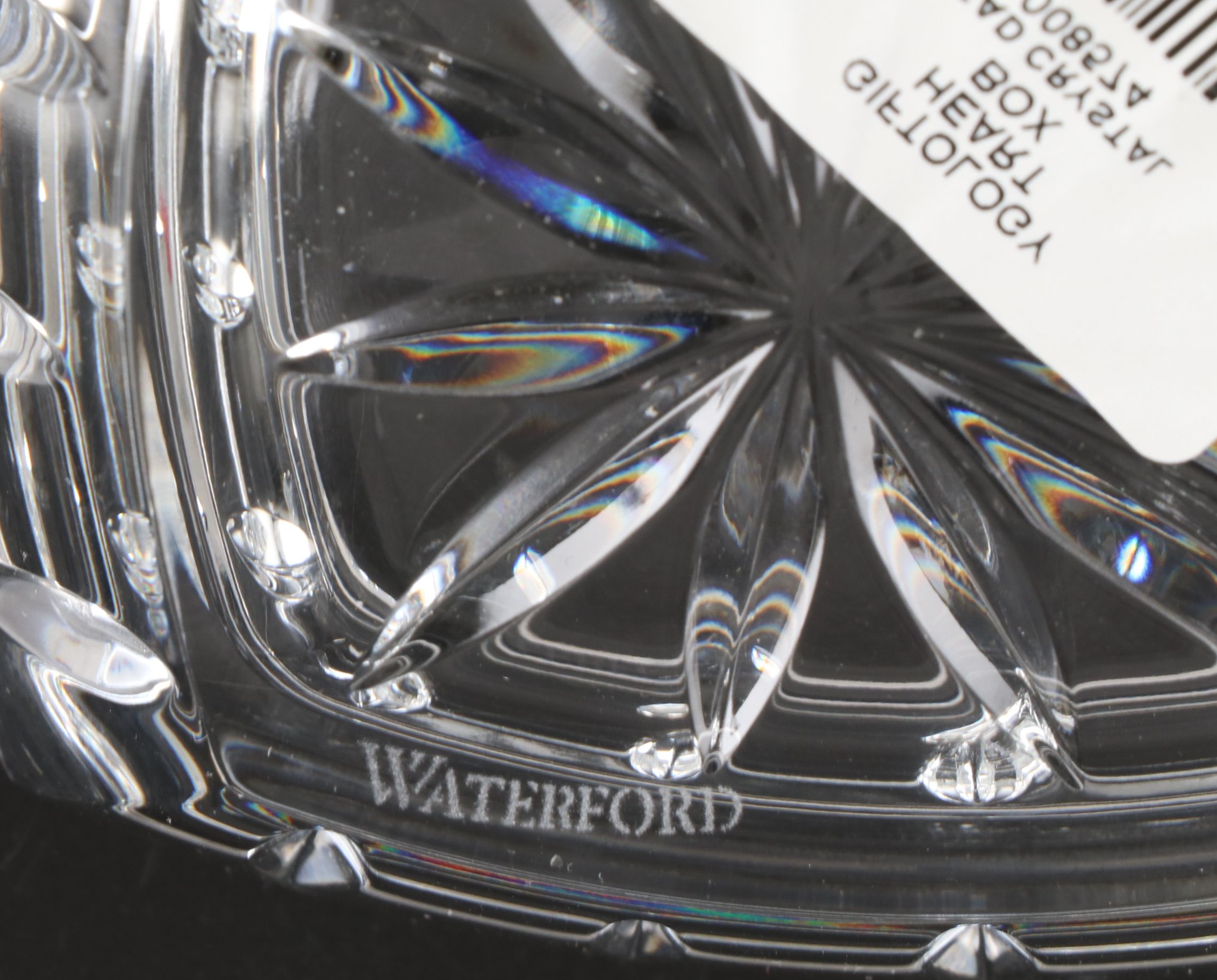 Waterford "Lismore" Heart Box and Square Vase with More Crystal Accessories