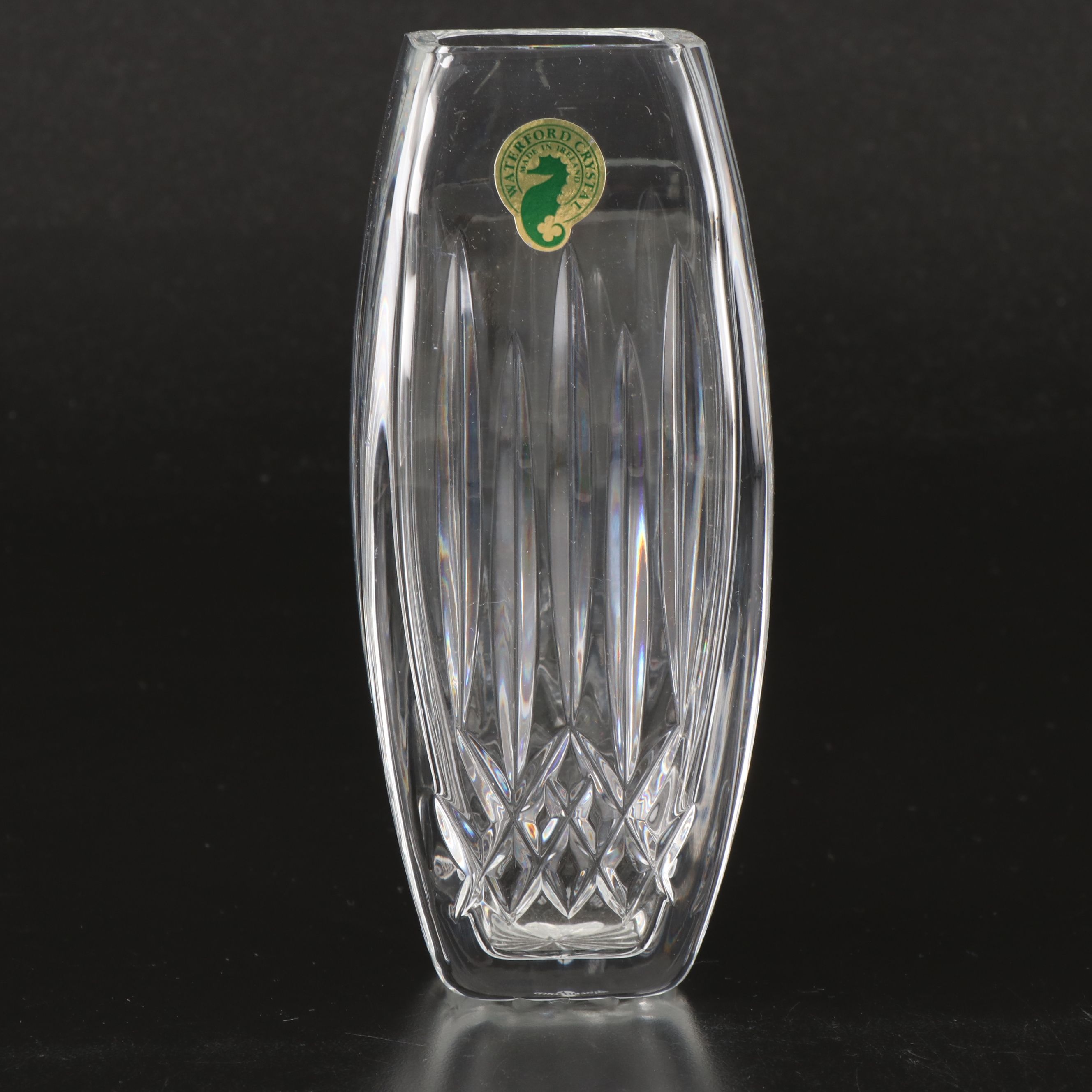 Waterford "Lismore" Heart Box and Square Vase with More Crystal Accessories
