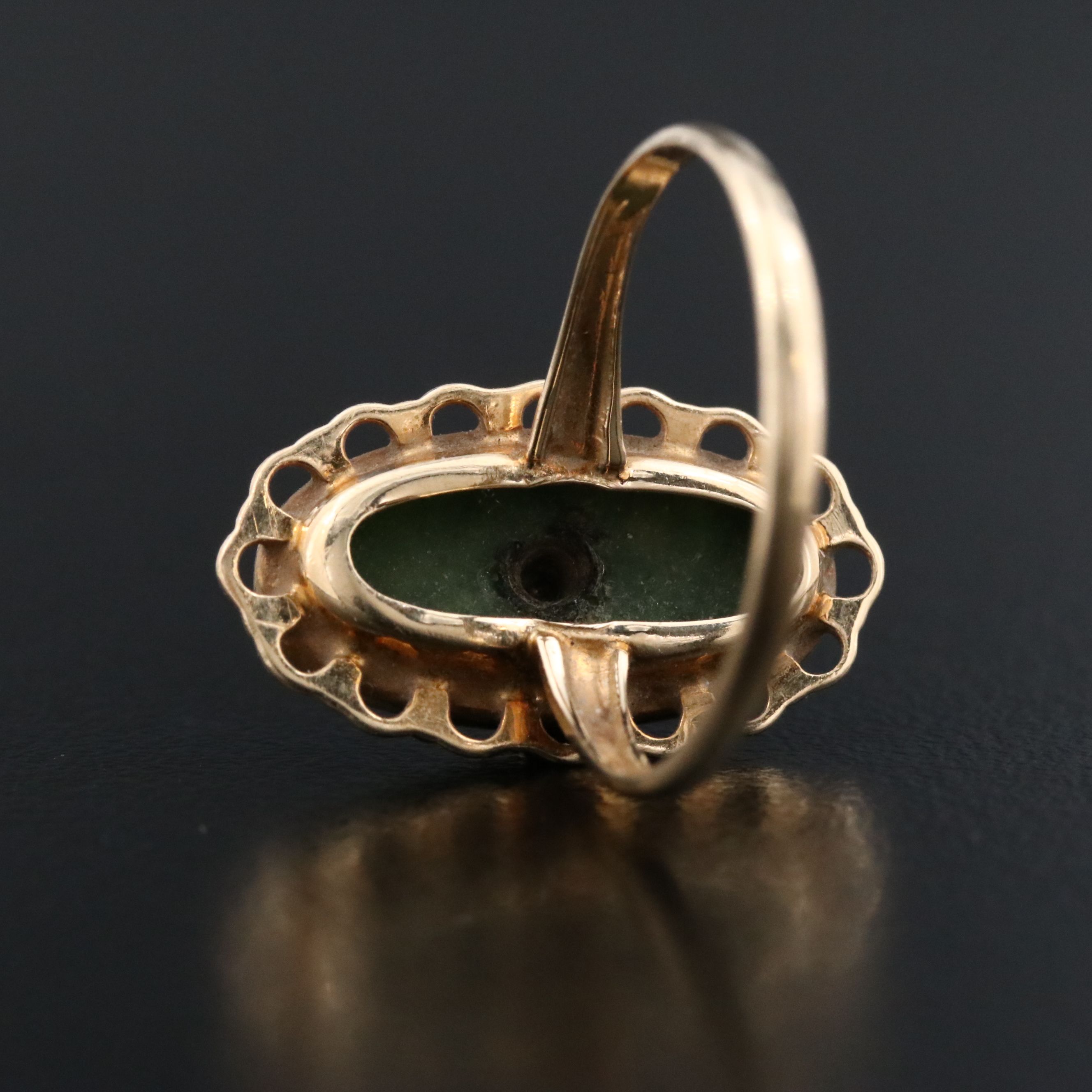 10K Serpentine College Ring
