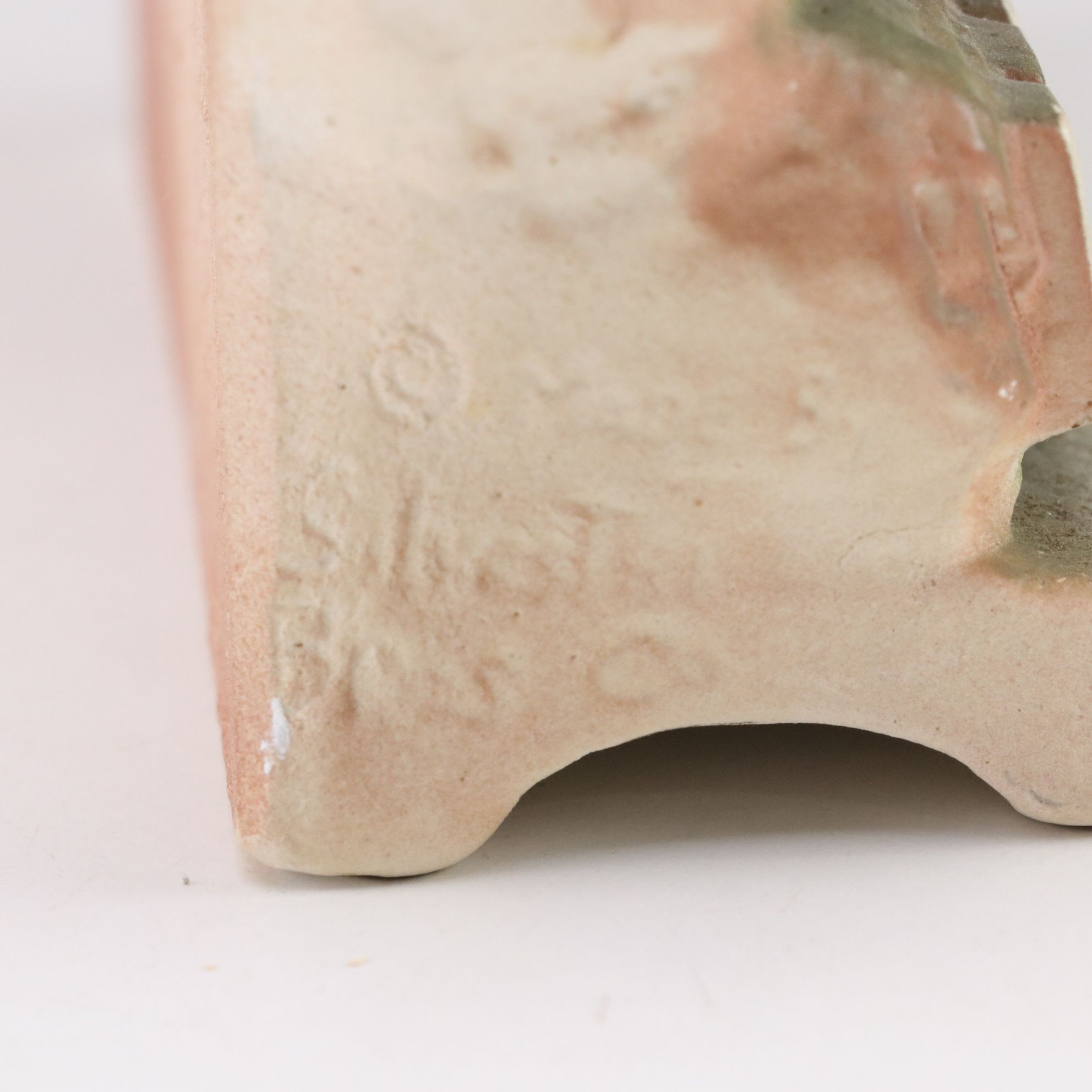 Rolling Rock Beer Chalkware Bar Back Statue, Mid-20th Century