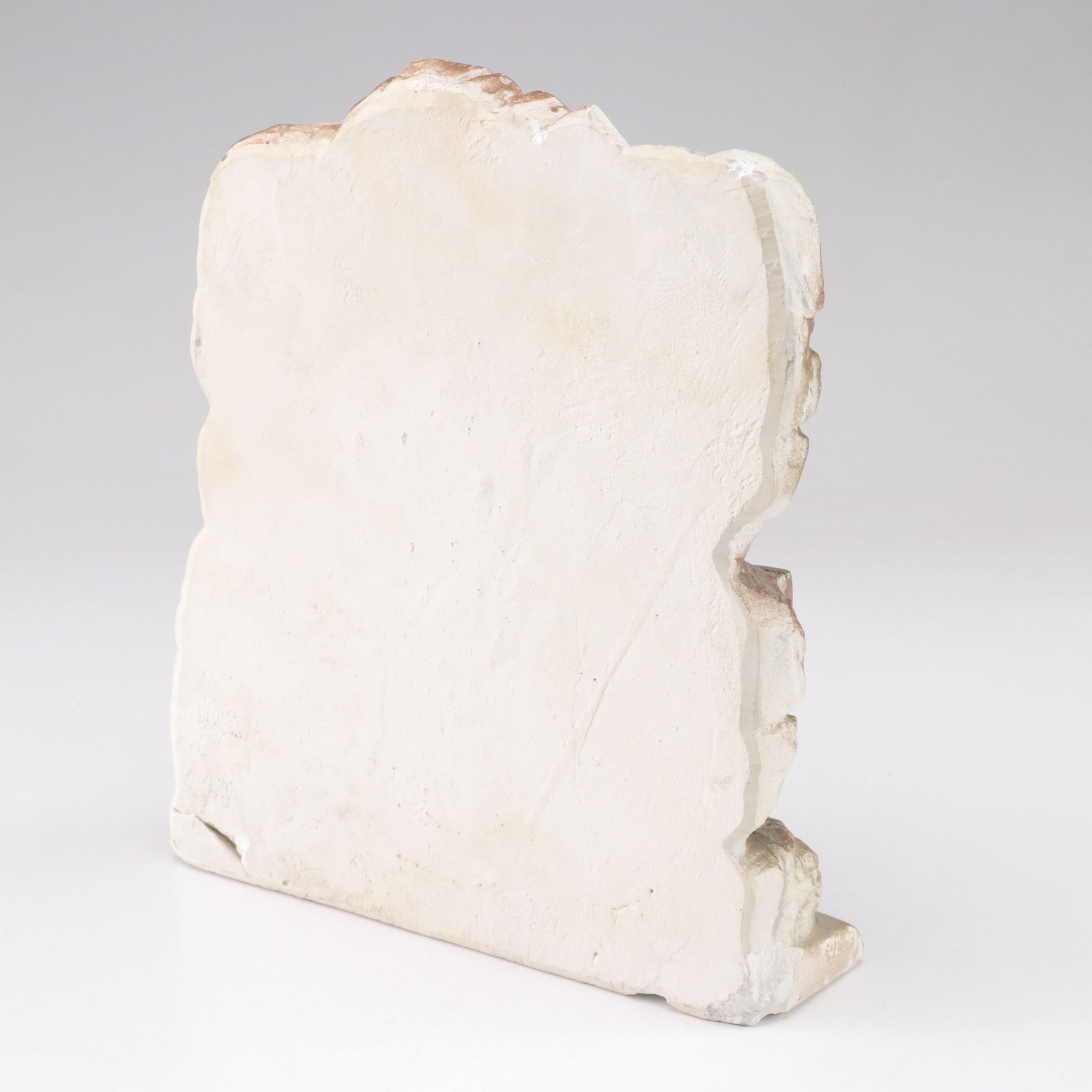 Rolling Rock Beer Chalkware Bar Back Statue, Mid-20th Century