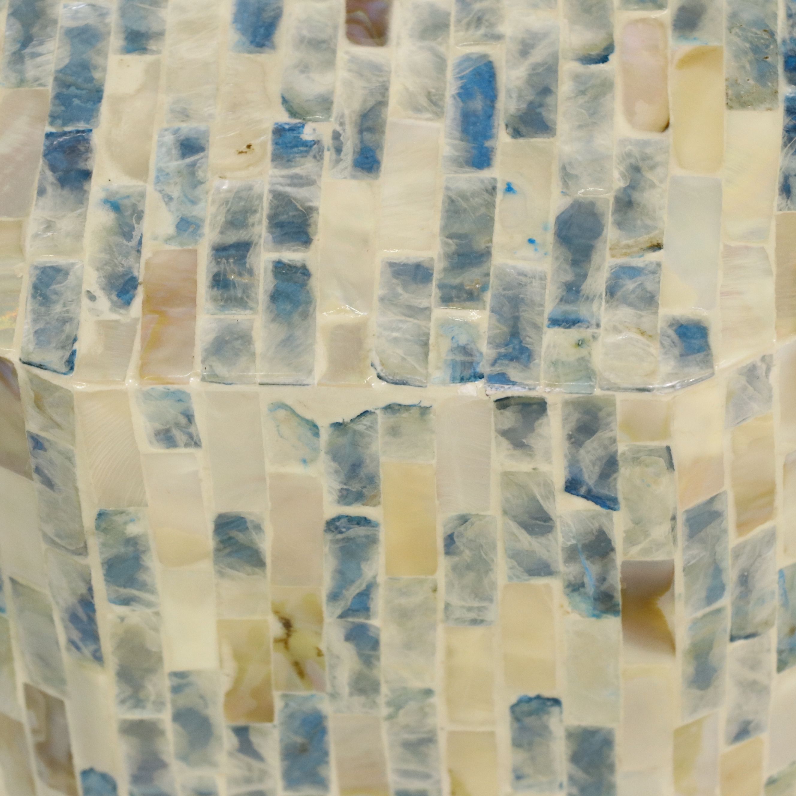 Deco 79 Mother-of-Pearl Inlay Side Table