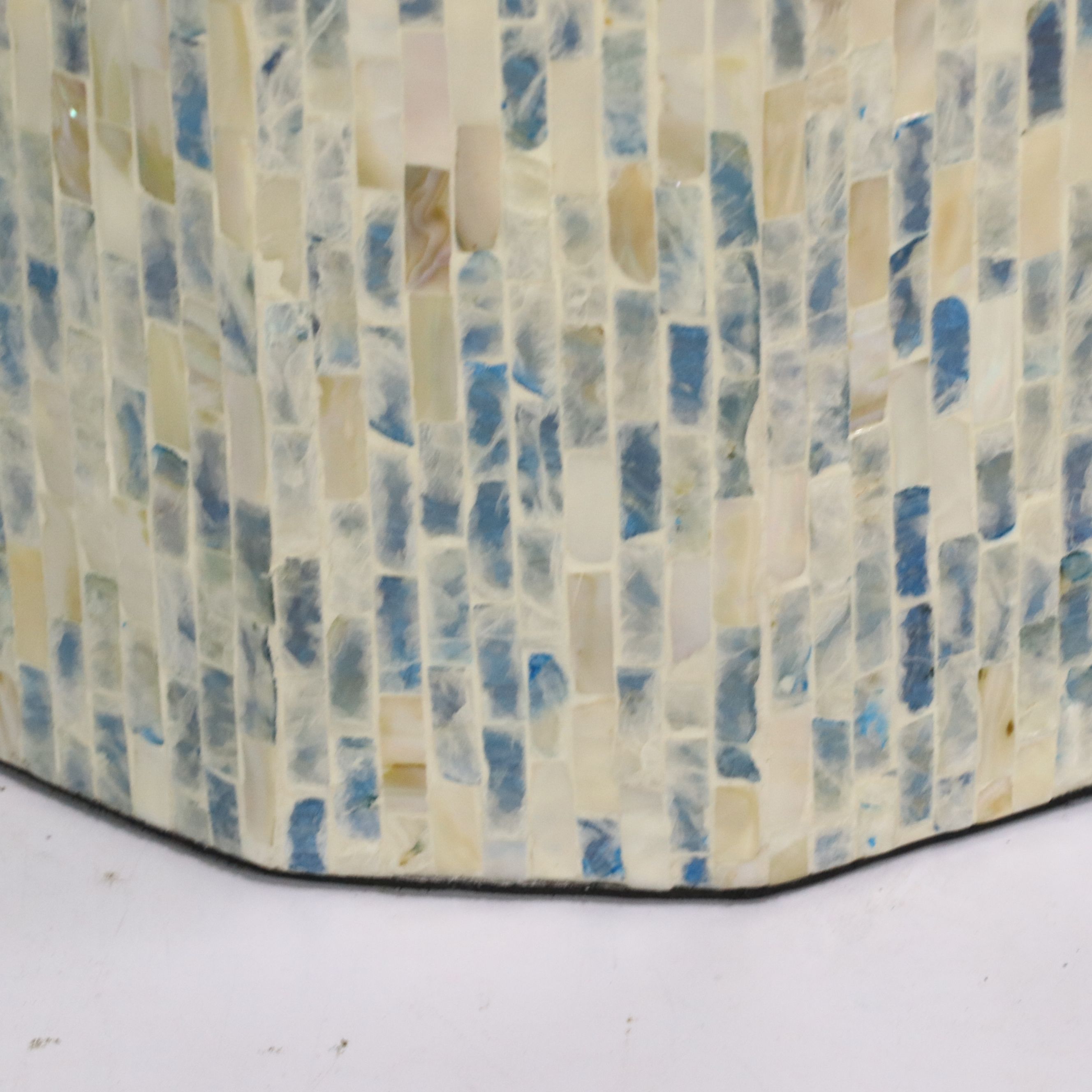 Deco 79 Mother-of-Pearl Inlay Side Table