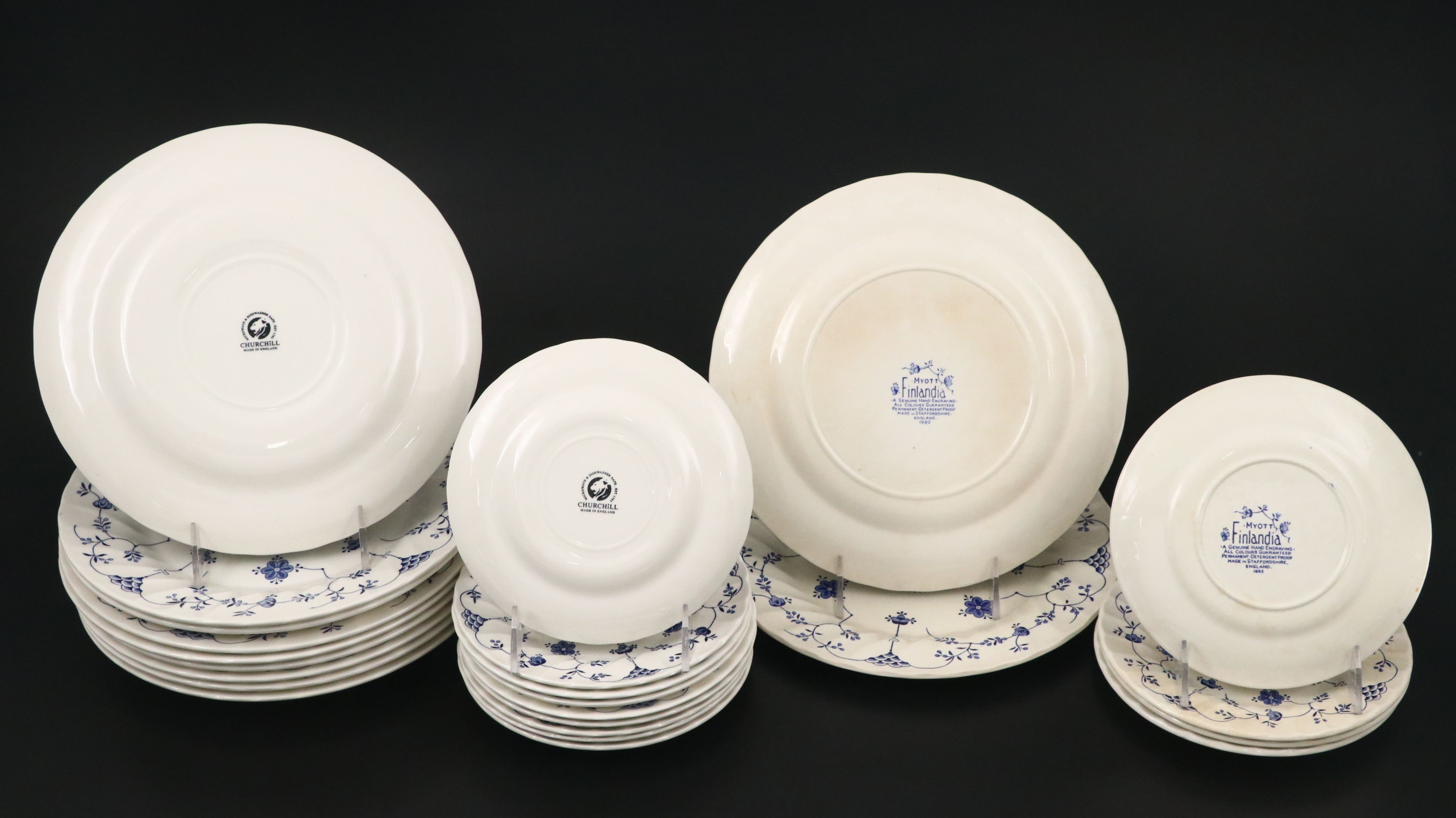 Myott "Finlandia" and Churchill "Finlandia" Porcelain Tableware