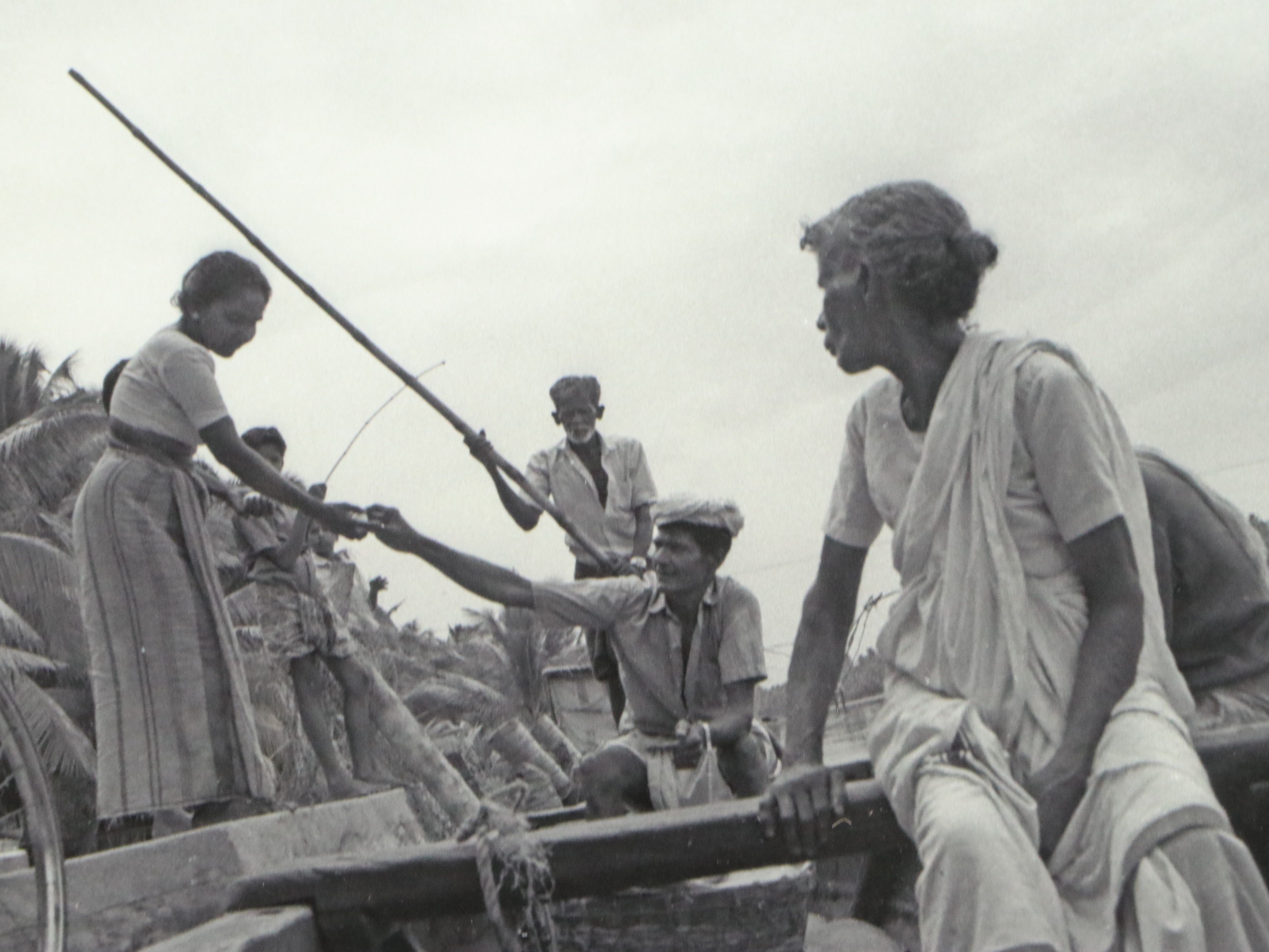 Digital Photographic Print of Asian Fishing Scene