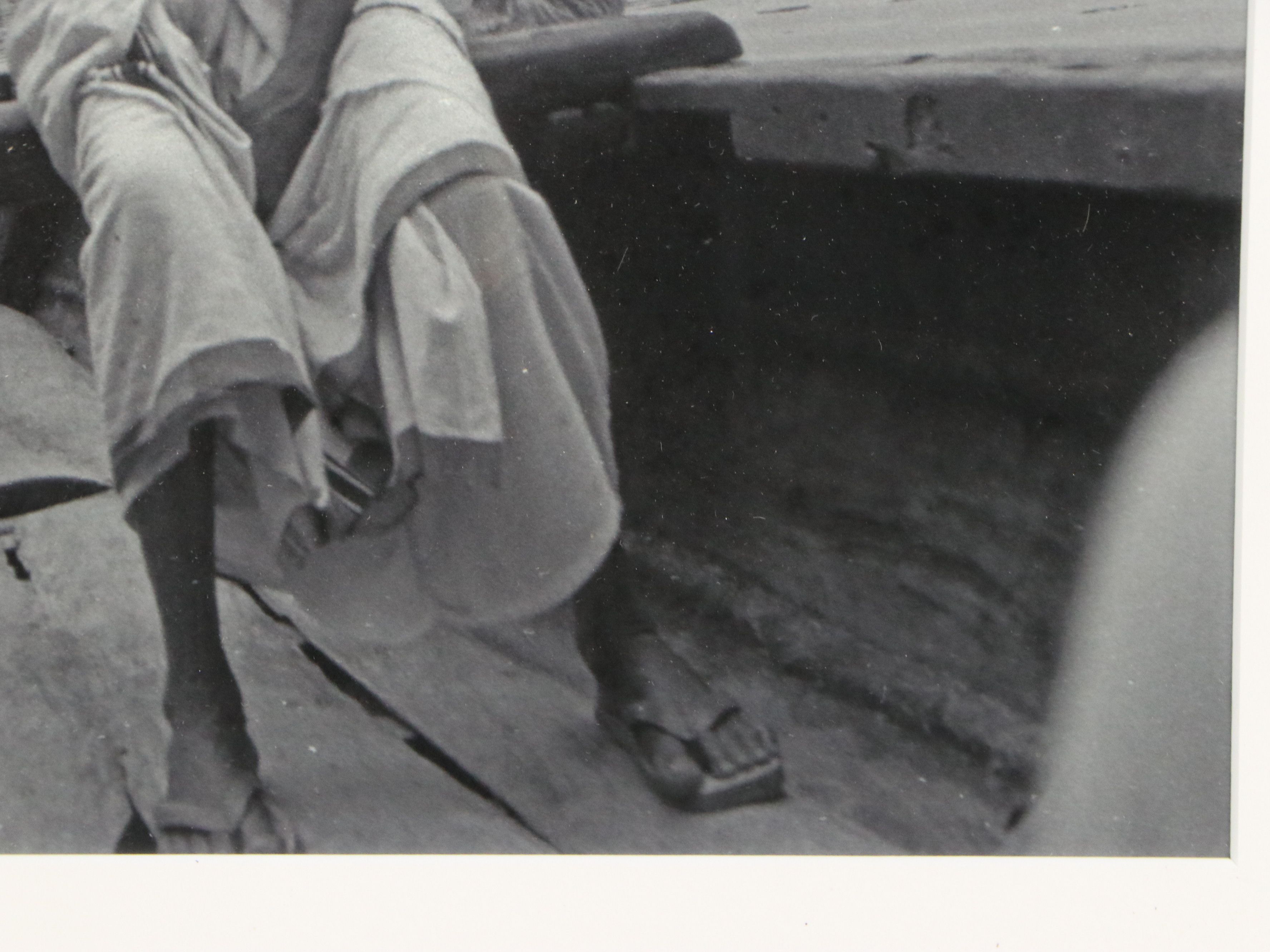 Digital Photographic Print of Asian Fishing Scene