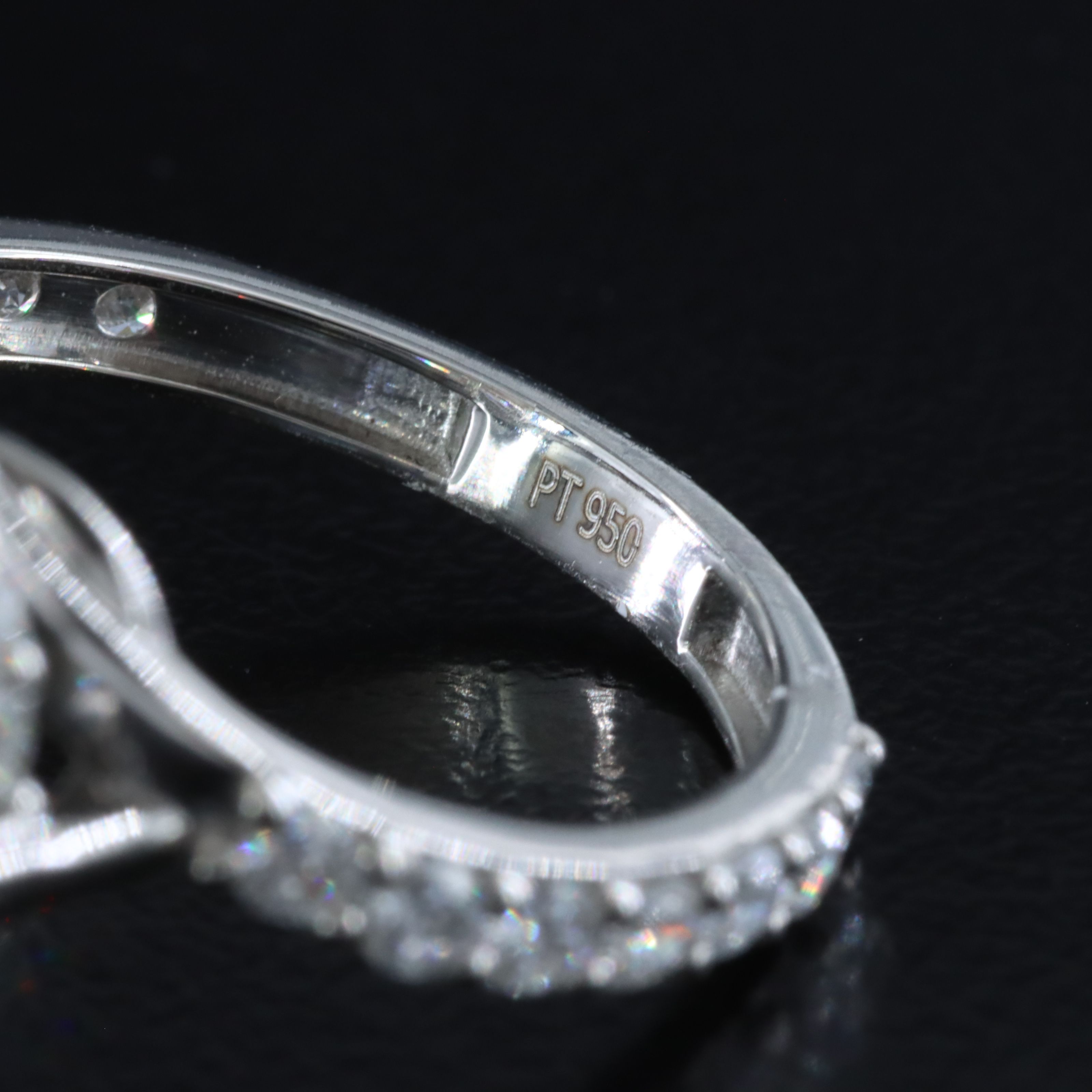 Platinum 4.89 CTW Lab Grown Diamond Ring with IGI Report