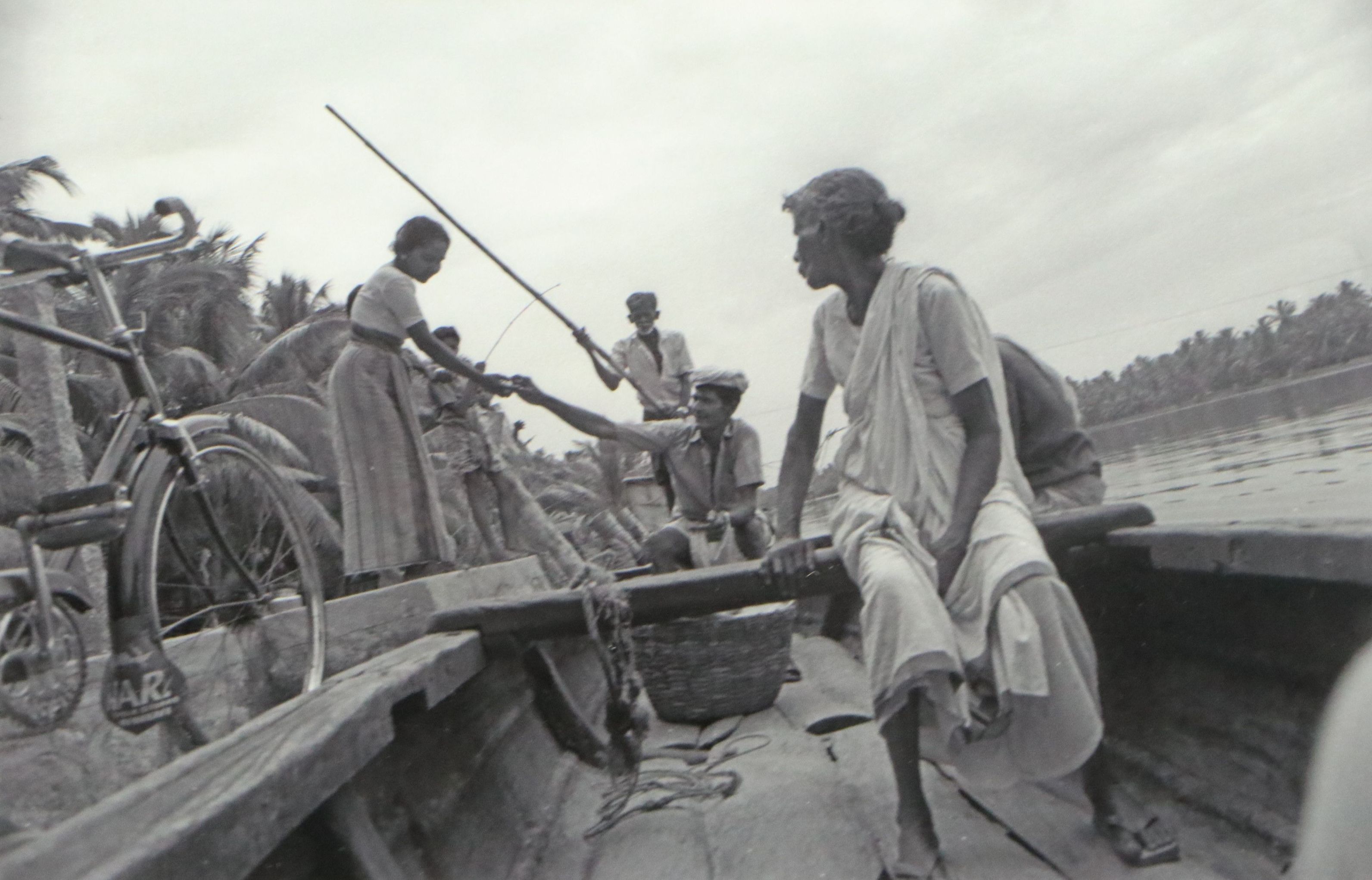 Digital Photographic Print of Asian Fishing Scene