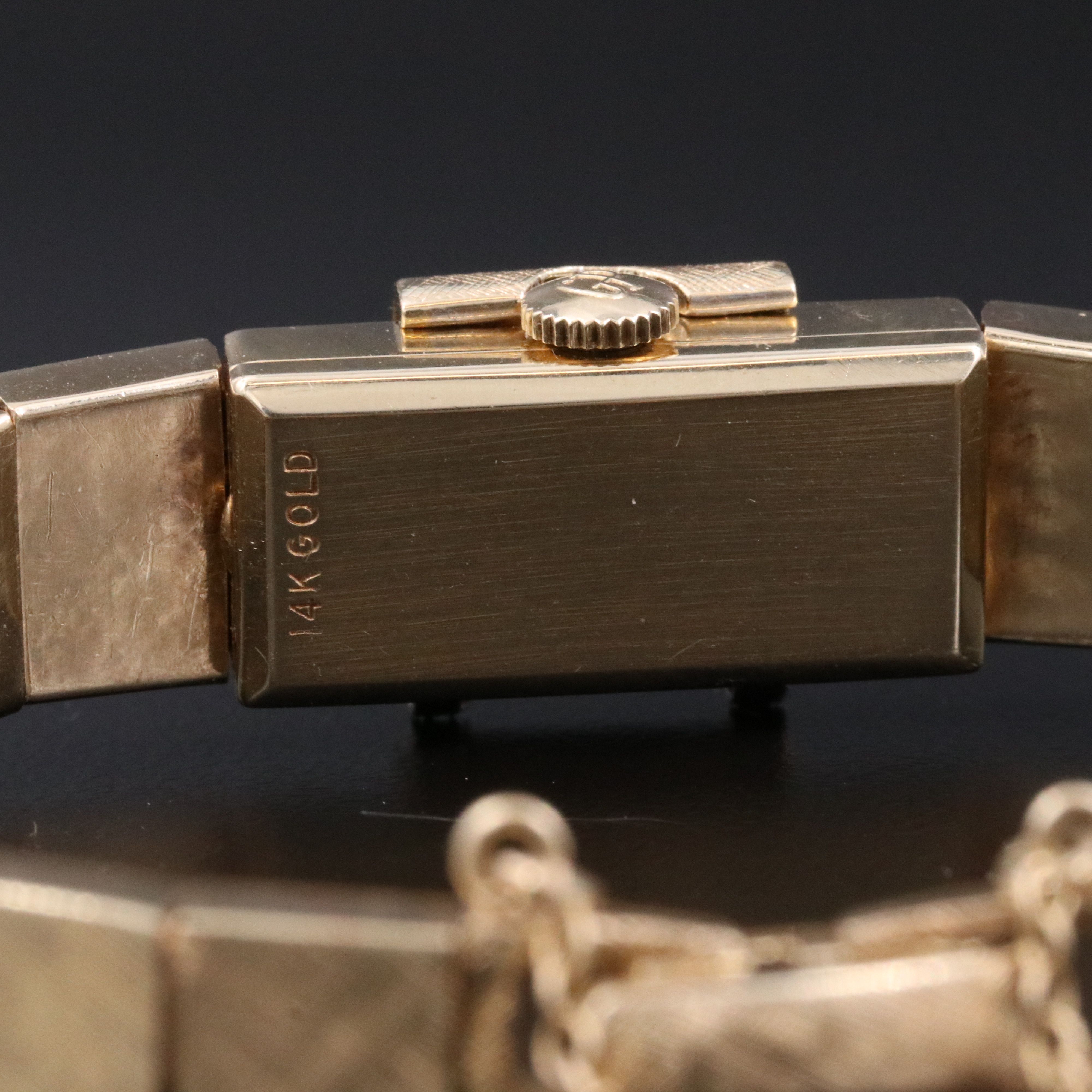 Girard Perregaux 14K Diamond Hidden Dial Mechanical Watch