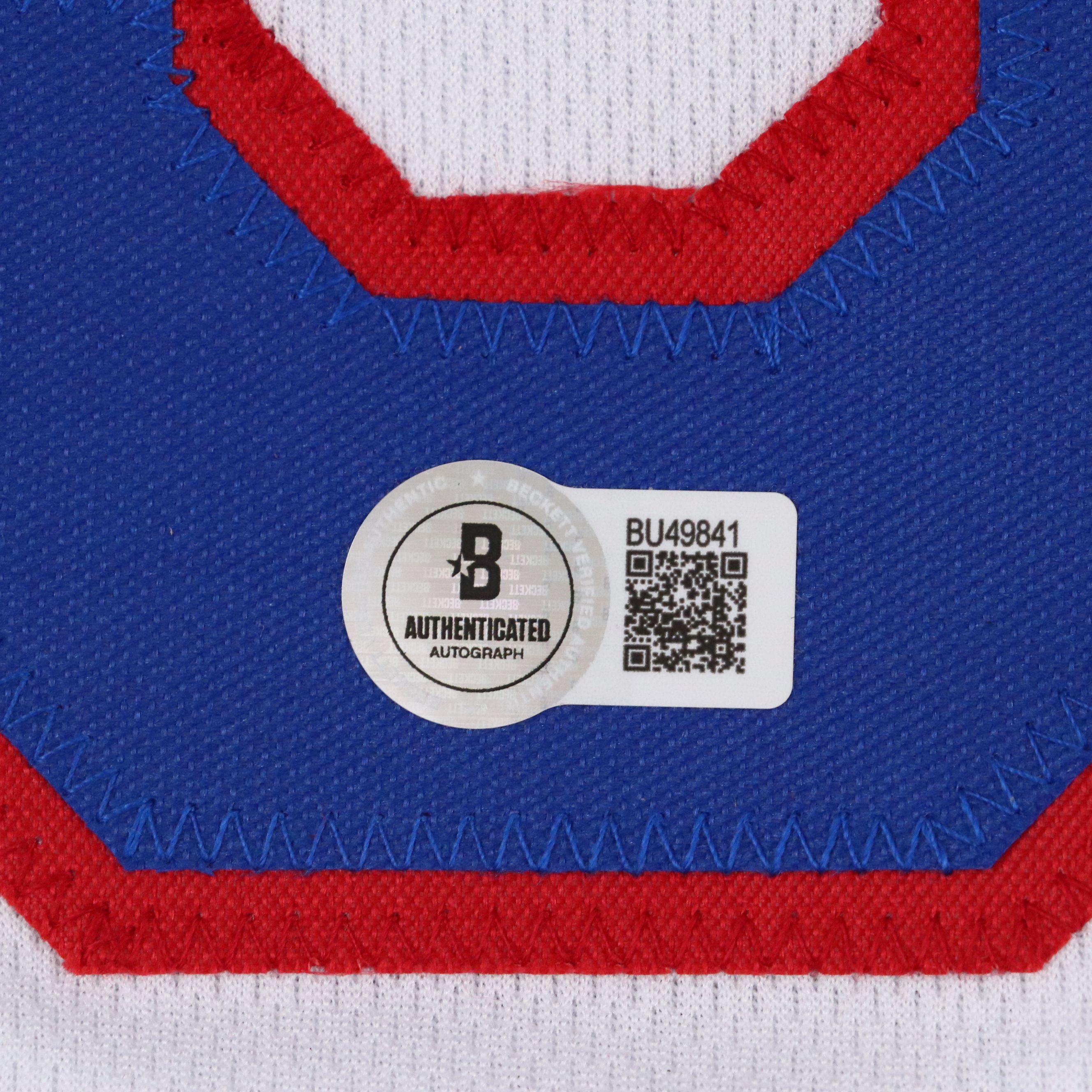 Charlie Sheen Signed "Major League: Ricky Vaughn" Baseball Jersey, Beckett