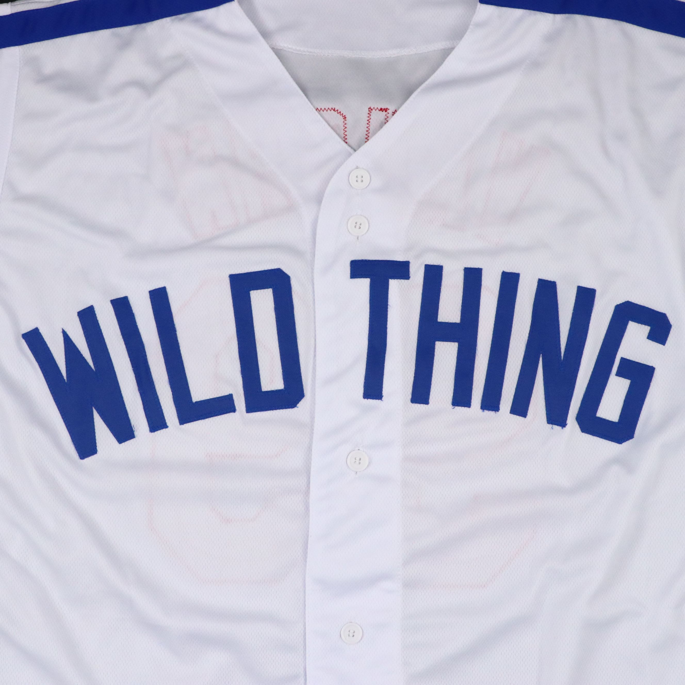 Charlie Sheen Signed "Major League: Ricky Vaughn" Baseball Jersey, Beckett