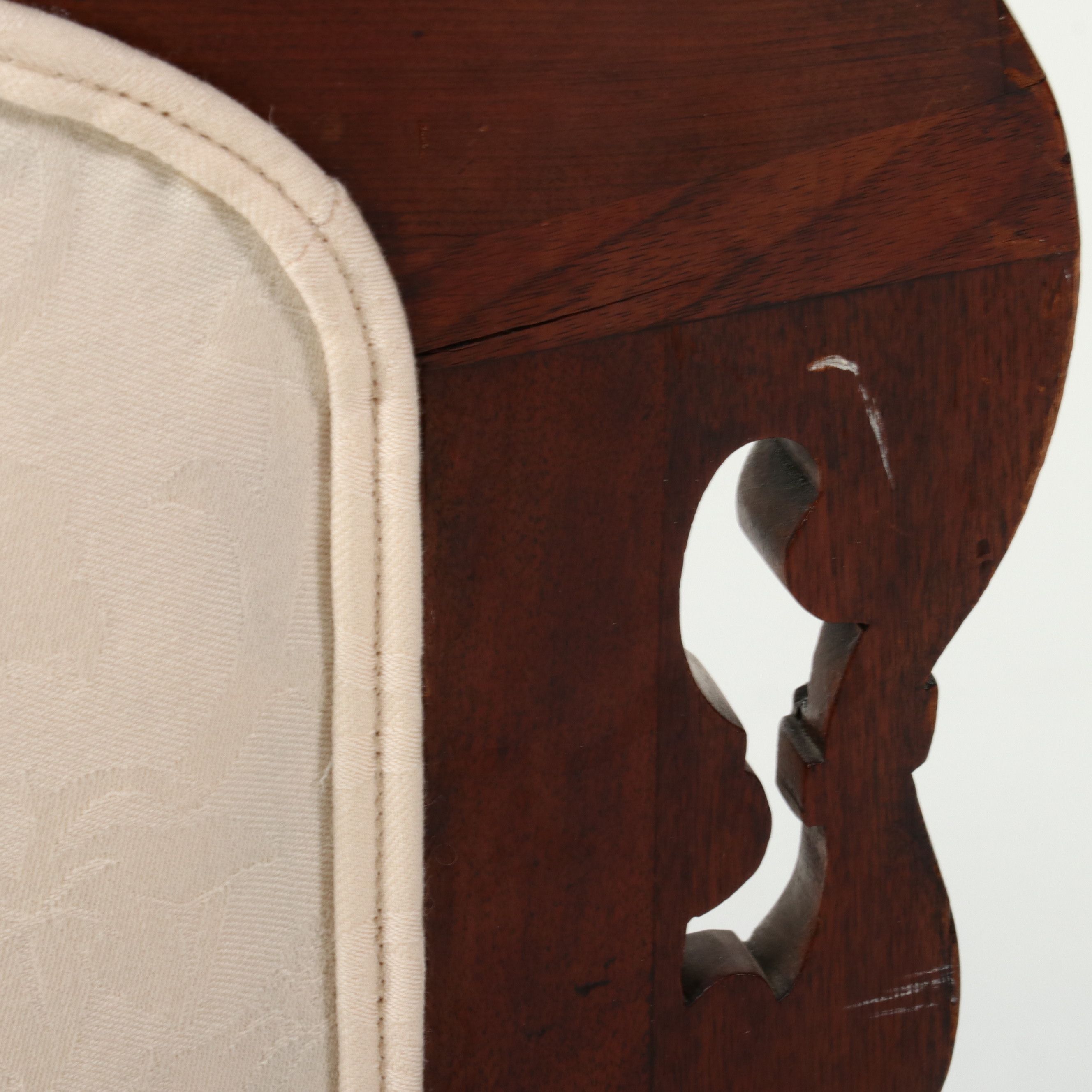 Victorian Renaissance Revival Carved Walnut Armchair, Attributed to John Jelliff