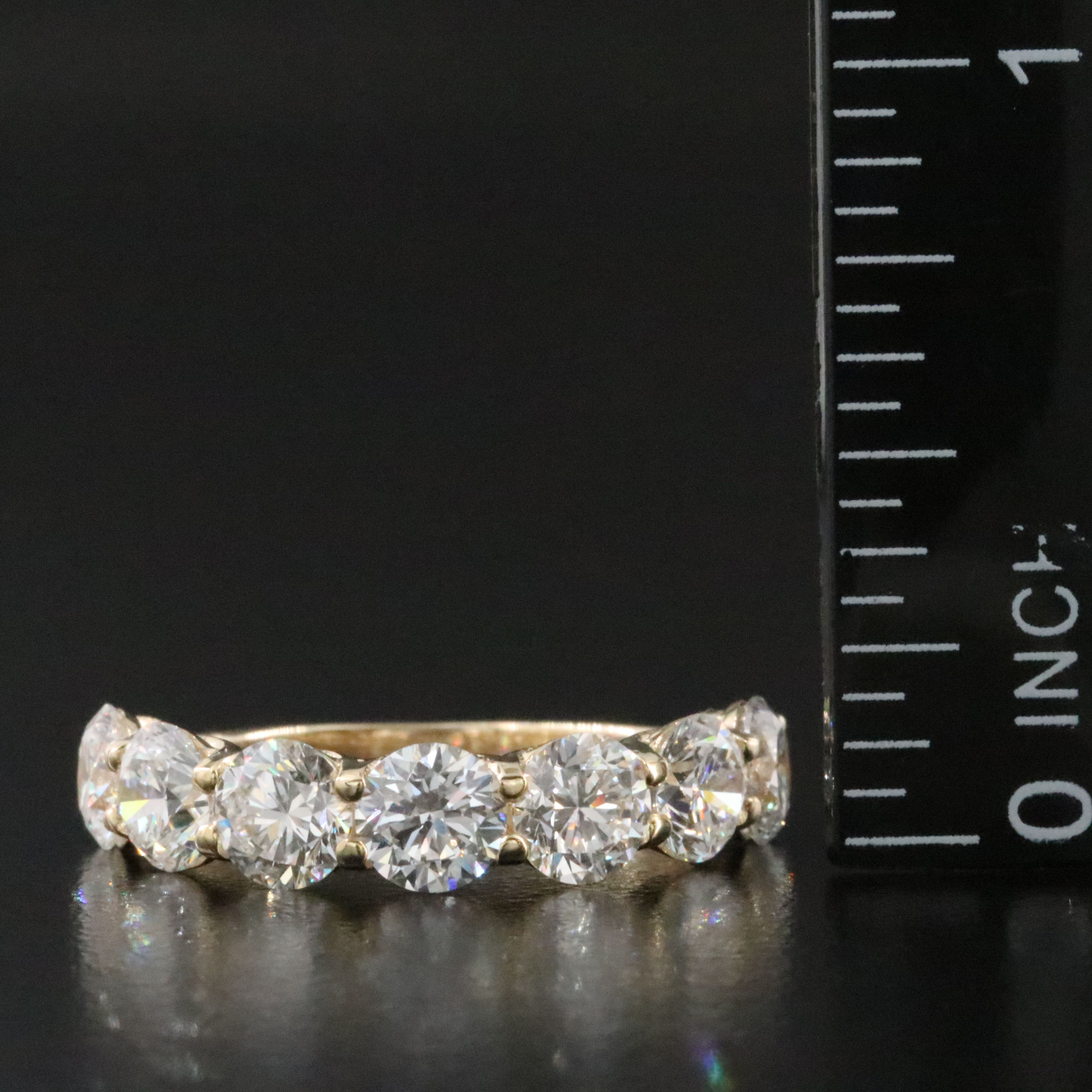 14K 3.16 CTW Lab Grown Diamond Ring