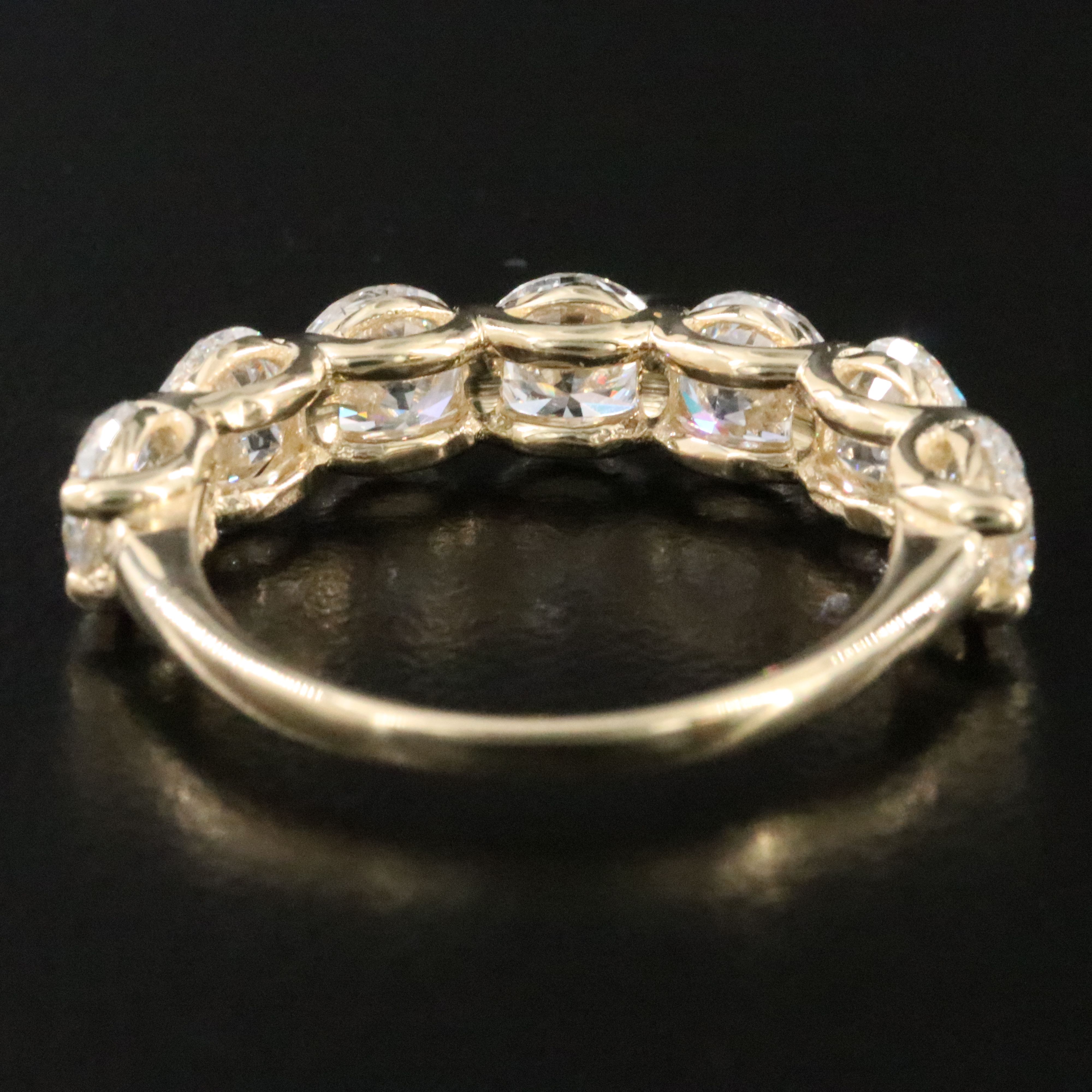 14K 3.16 CTW Lab Grown Diamond Ring