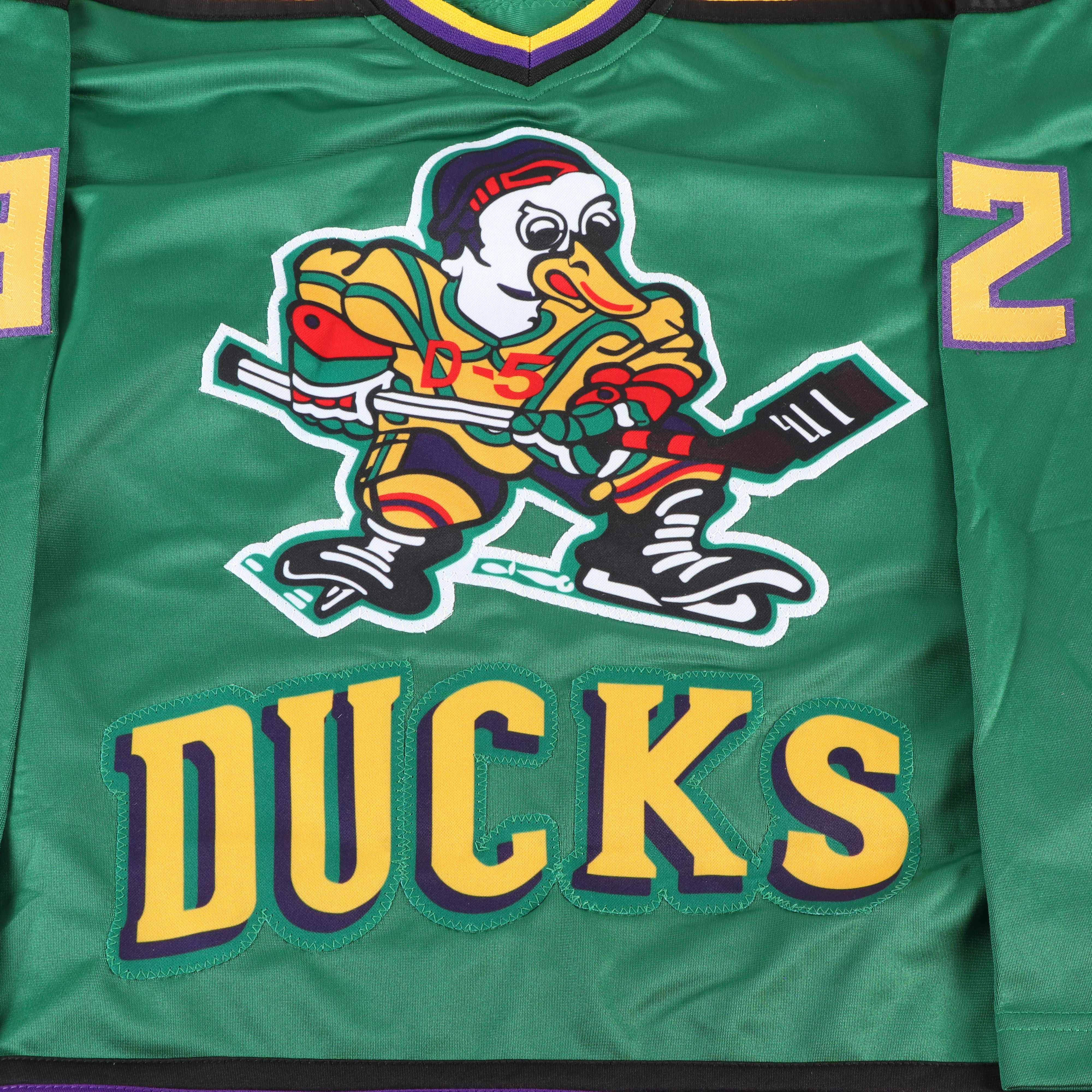 "The Mighty Ducks"  Cast Signed Hockey Jersey, Beckett