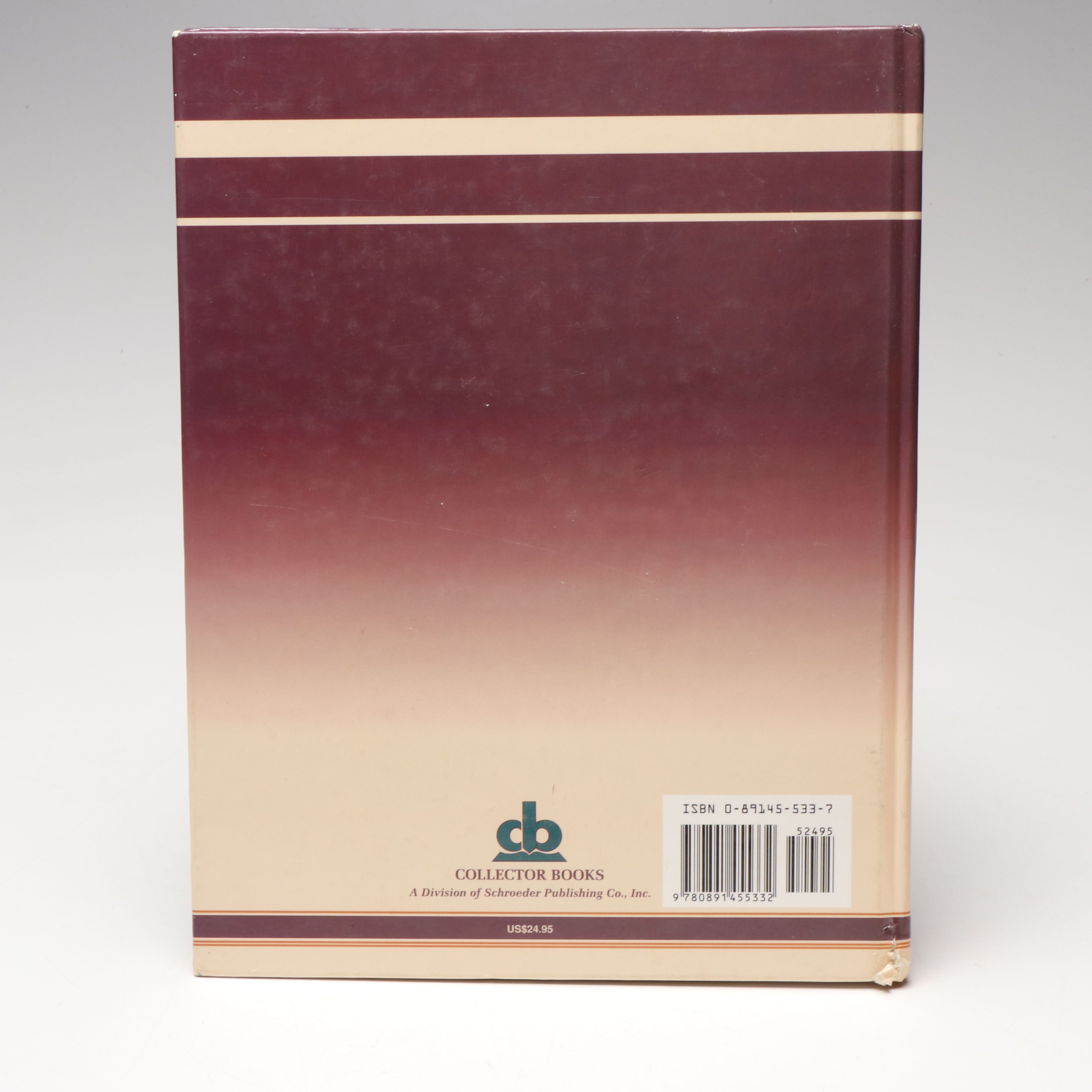 Ohio Made Cowan "Oriental Red" Vase with Cowan Pottery Collectors Book