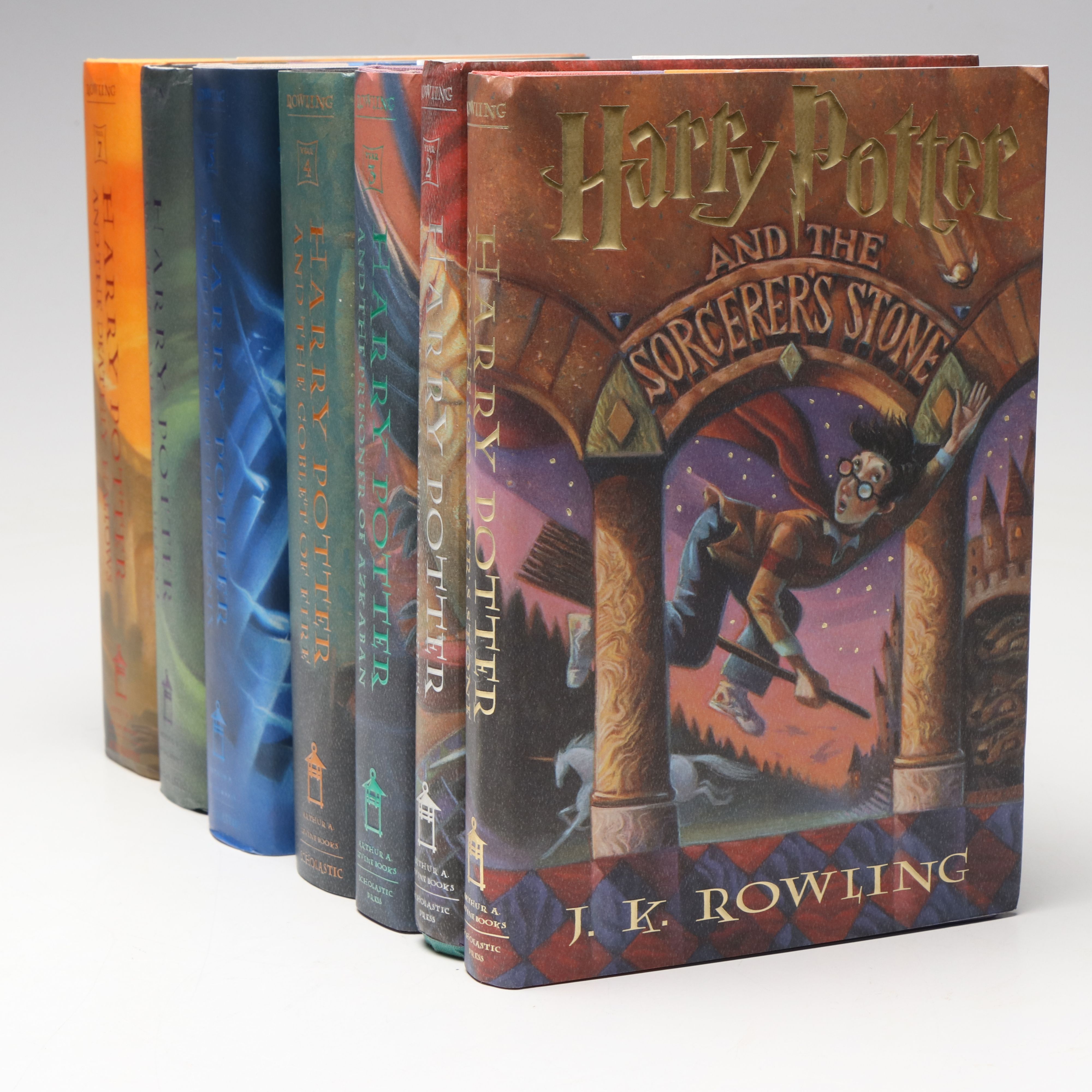 First American Edition "Harry Potter" Complete Series by J. K. Rowling