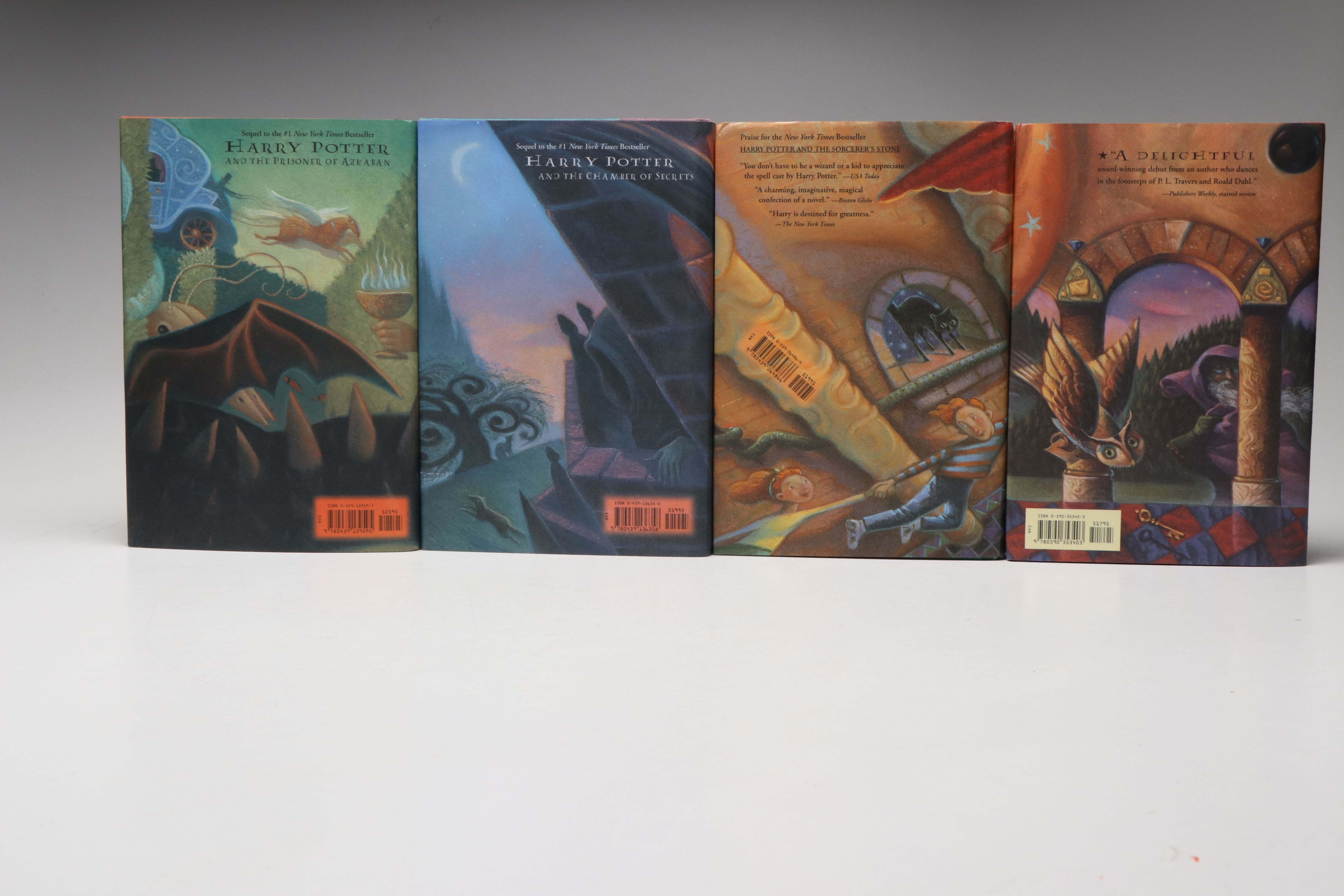 First American Edition "Harry Potter" Complete Series by J. K. Rowling