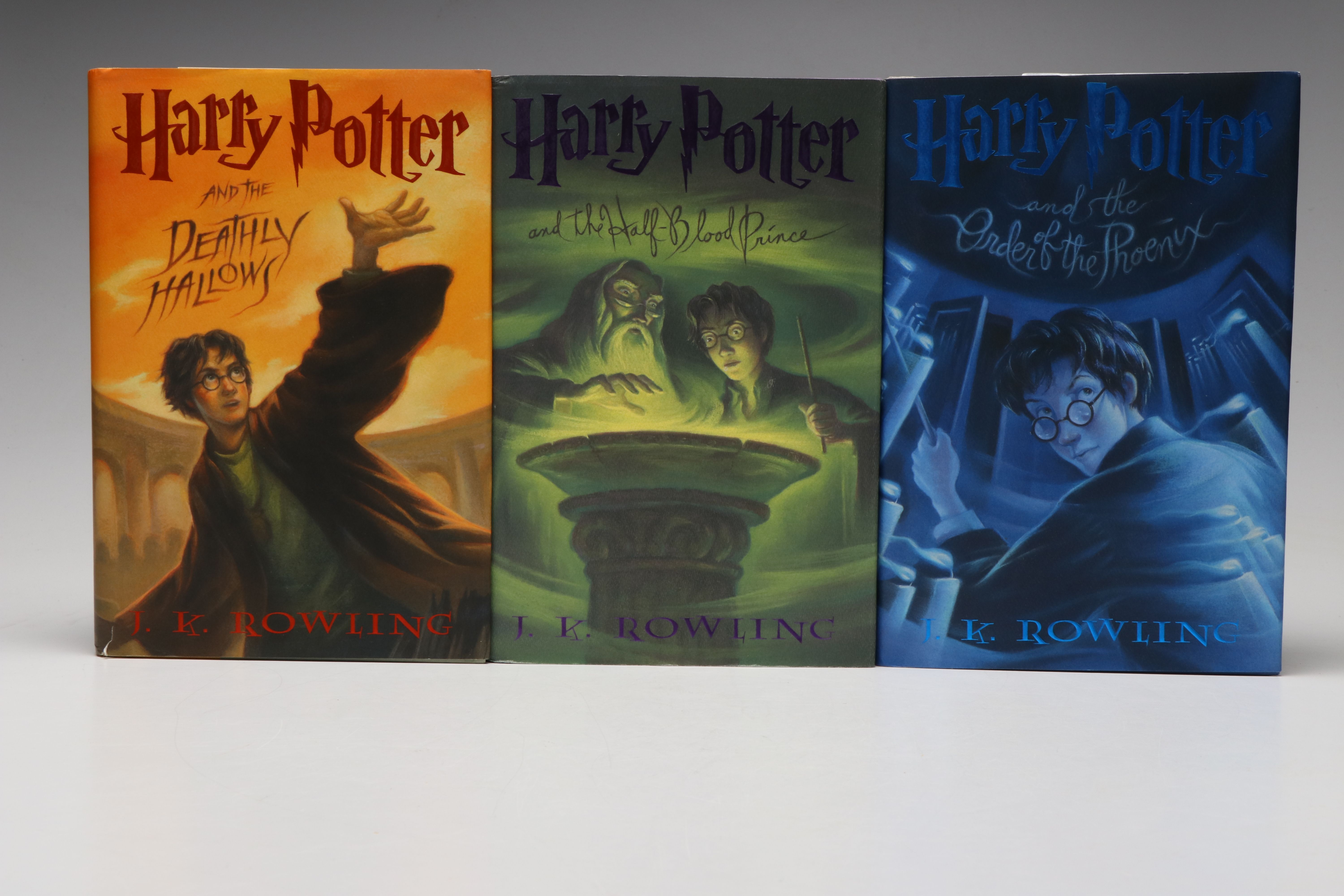 First American Edition "Harry Potter" Complete Series by J. K. Rowling