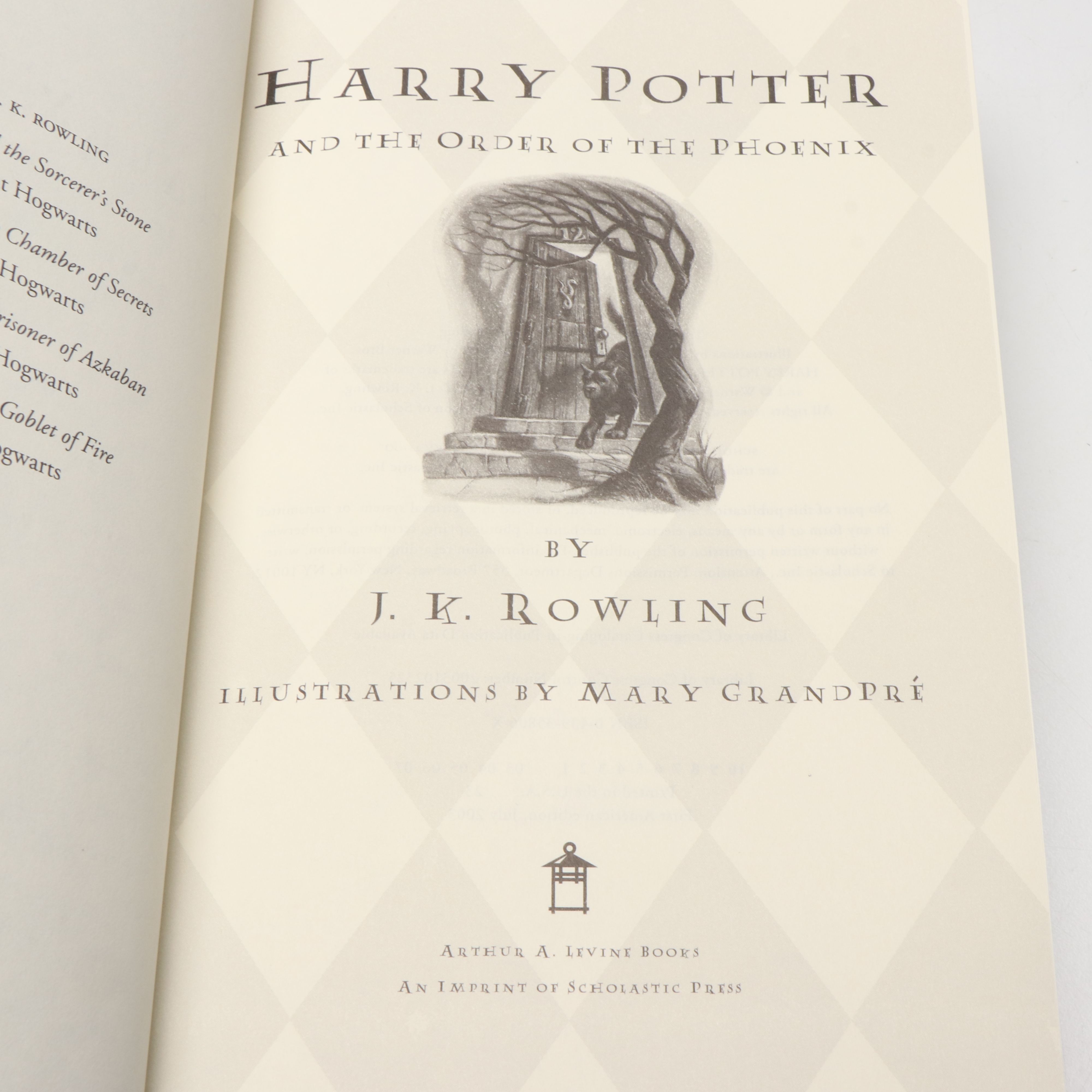 First American Edition "Harry Potter" Complete Series by J. K. Rowling