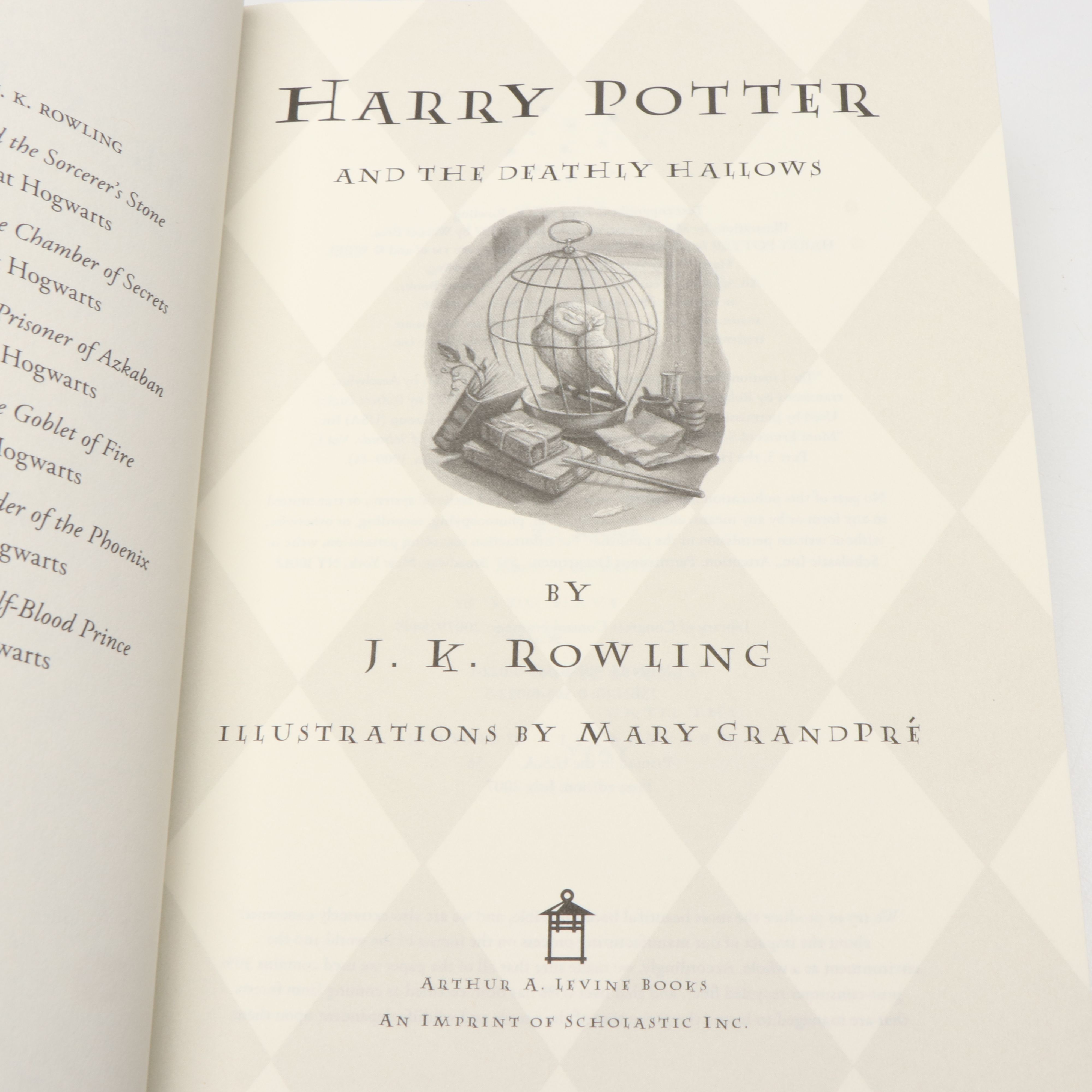 First American Edition "Harry Potter" Complete Series by J. K. Rowling