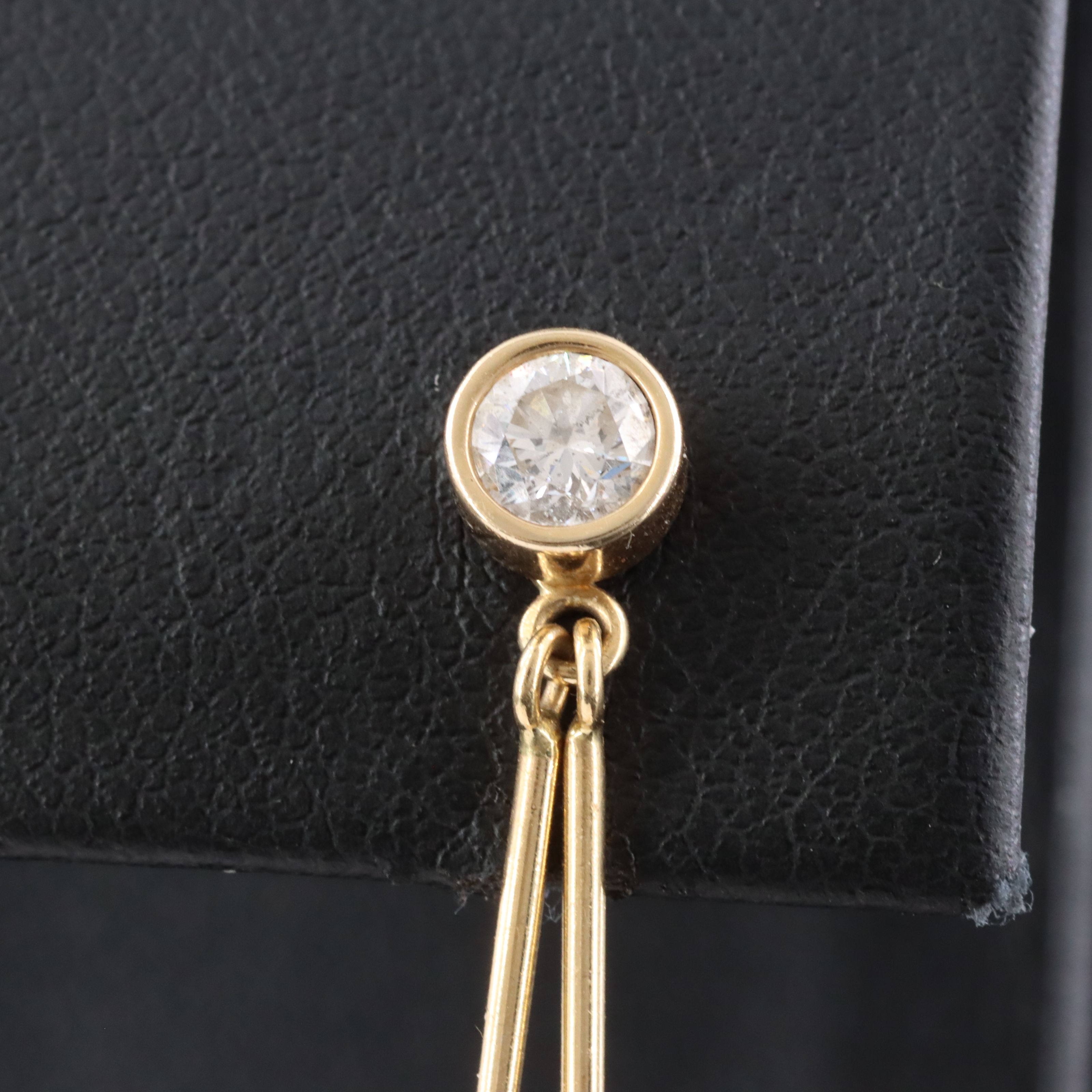 14K 1.38 CTW Diamond Stud Earrings and Enhancers