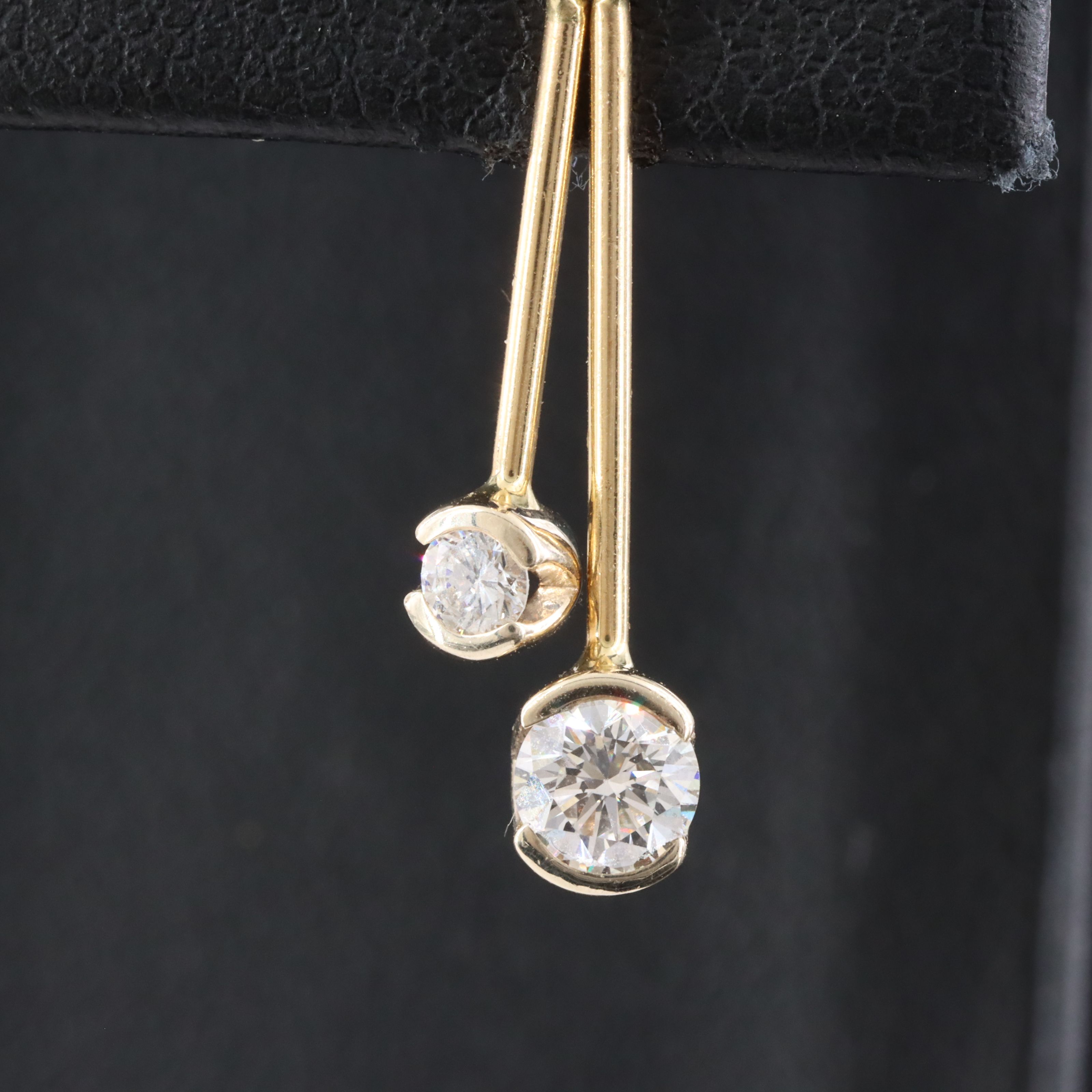 14K 1.38 CTW Diamond Stud Earrings and Enhancers