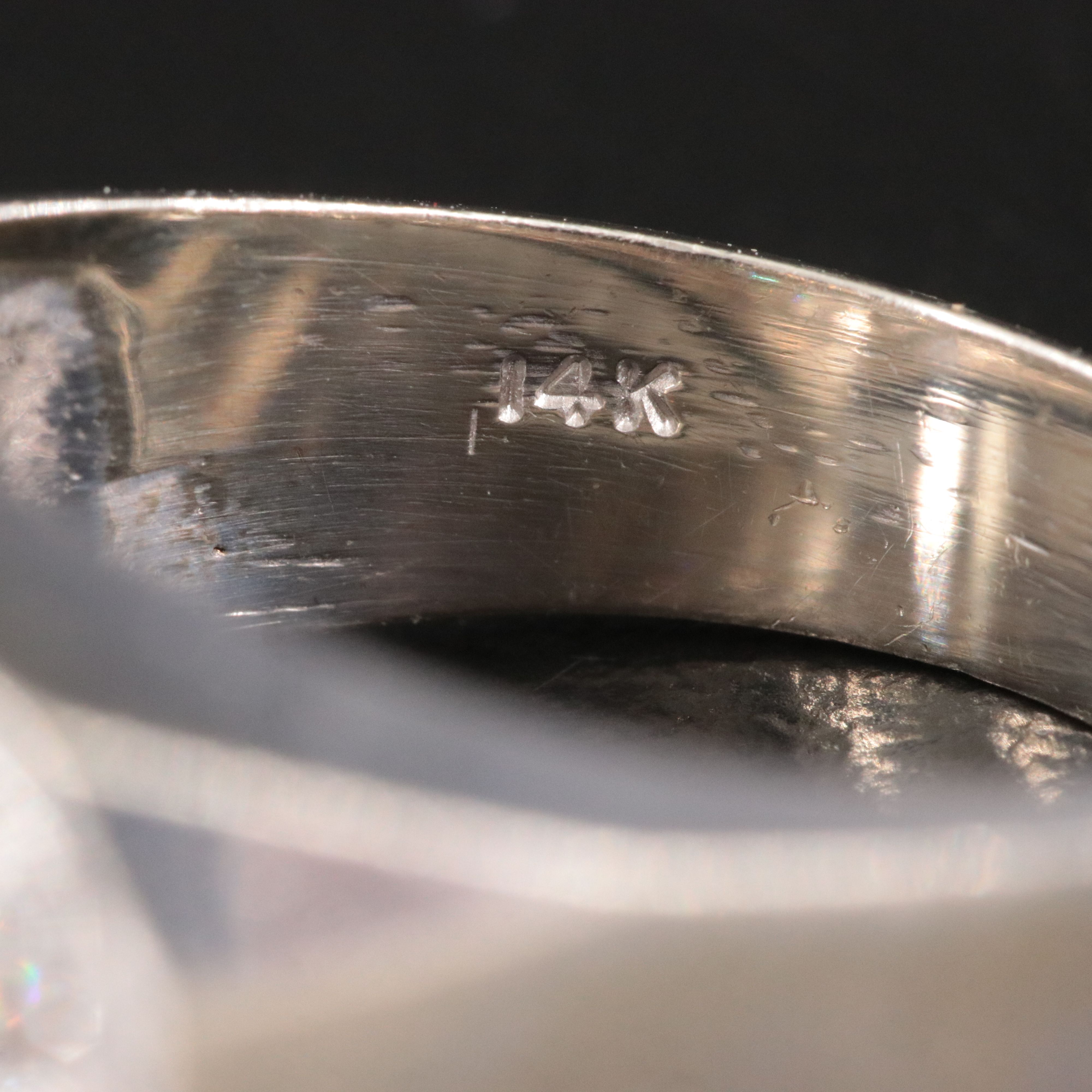 14K 1.05 CTW Pavé Diamond Ring